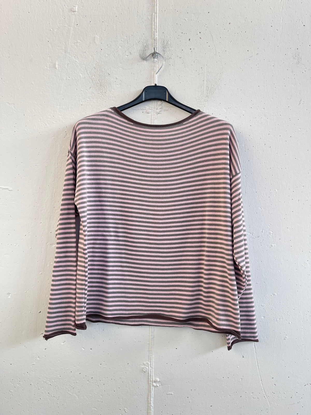 Pull morbido a righine