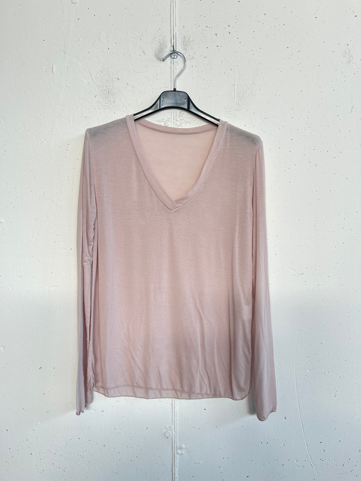 Sottogiacca in cashmere scollo a V