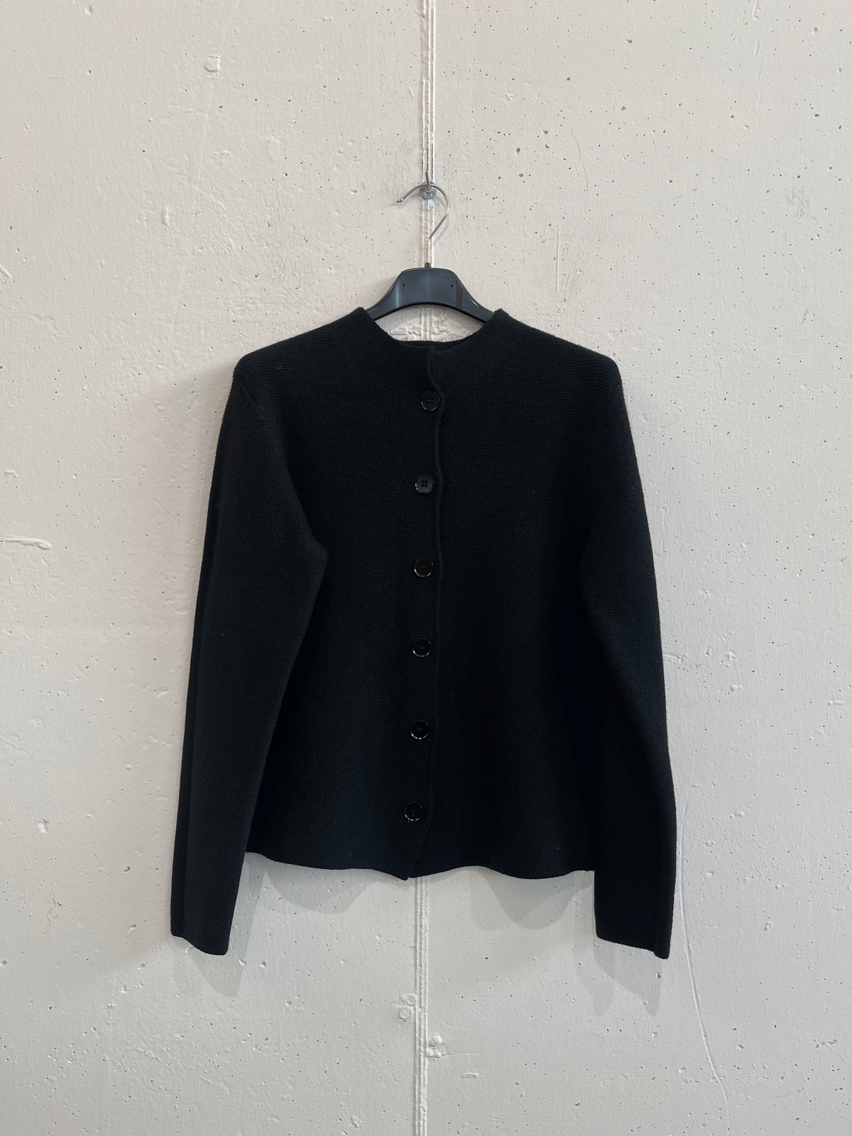 Cardigan con collo alla coreana