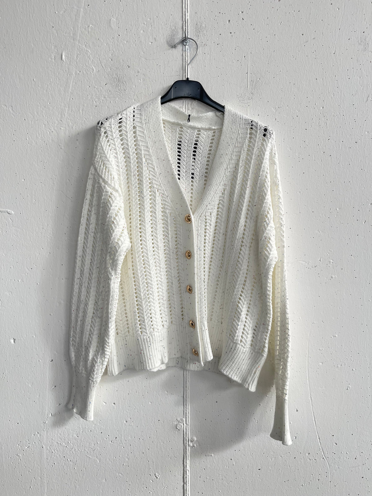 Cardigan brillantini