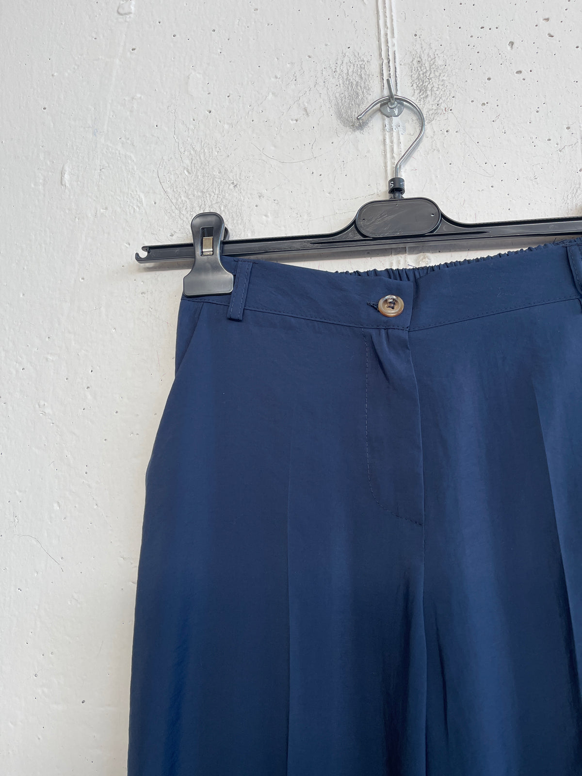 Pantalone Palazzo Classico con Elastico sul Retro