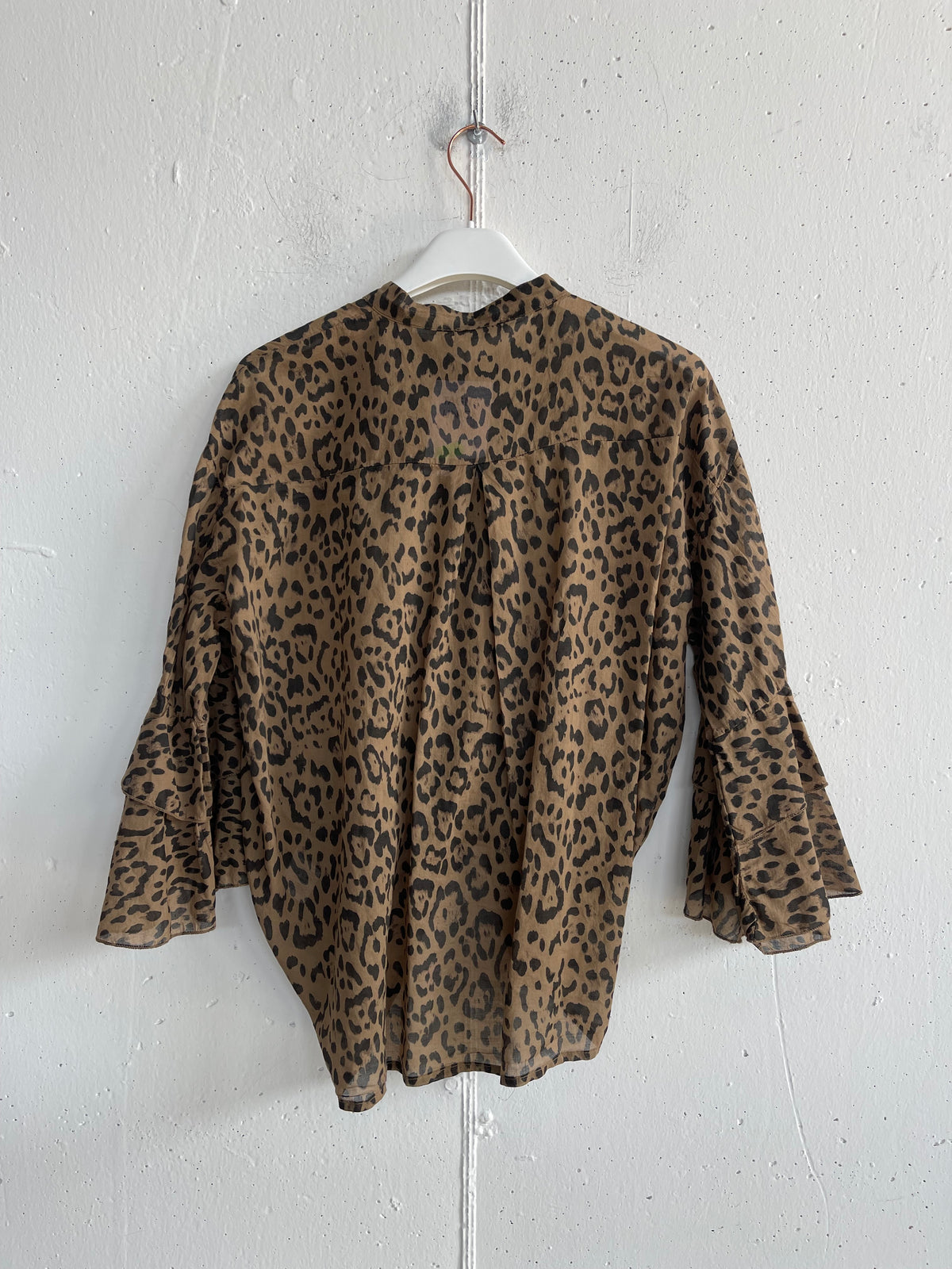 Camicia leopardata safari