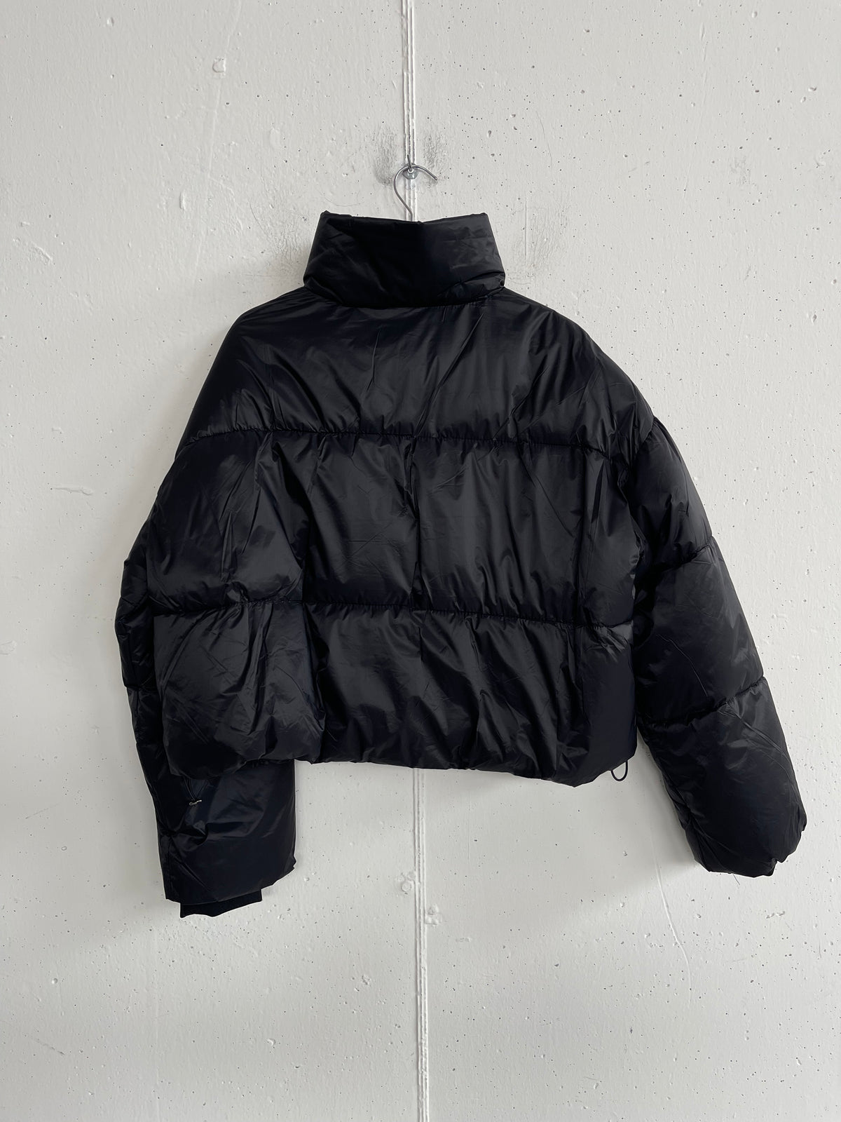 Giubbotto puffer over con collo alto