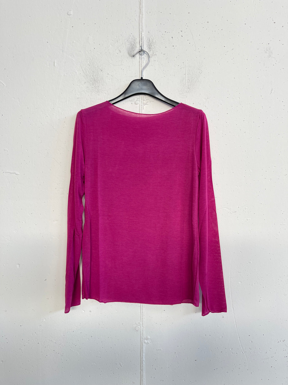Sottogiacca misto cashmere con scollo a barchetta