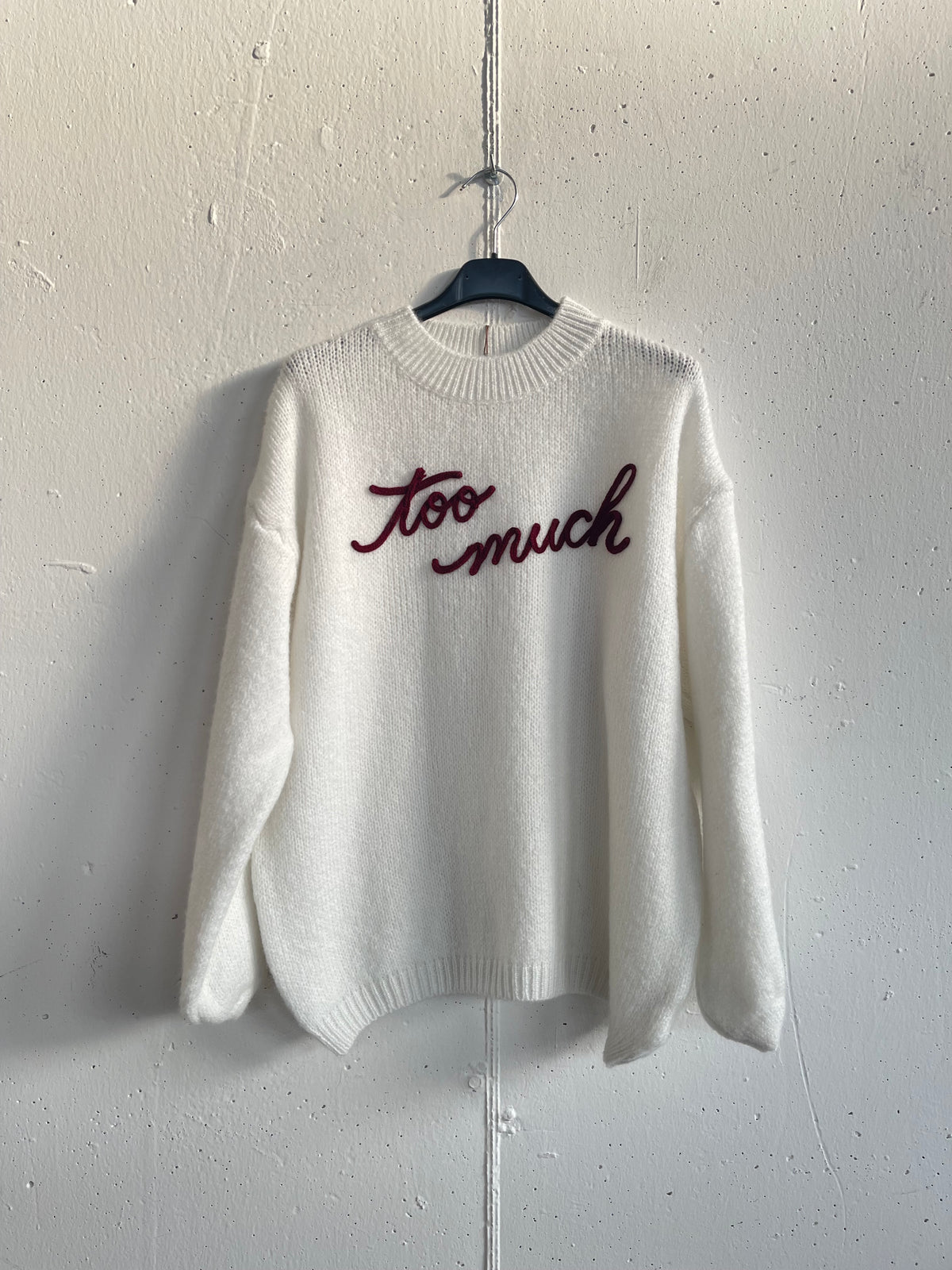 Pull "TOO MUCH"