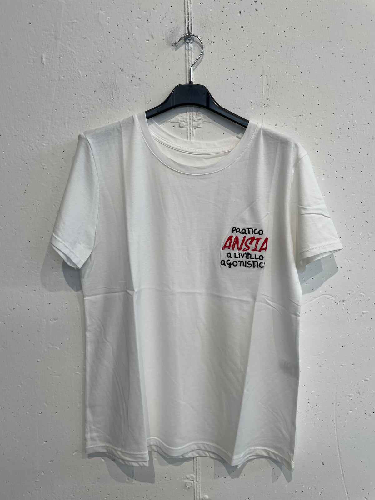 T-shirt “Pratico ansia a livello agonistico”