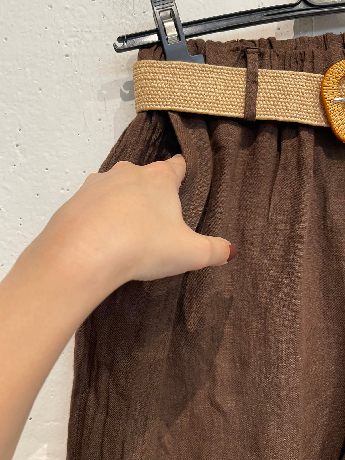 Pantalone in puro lino