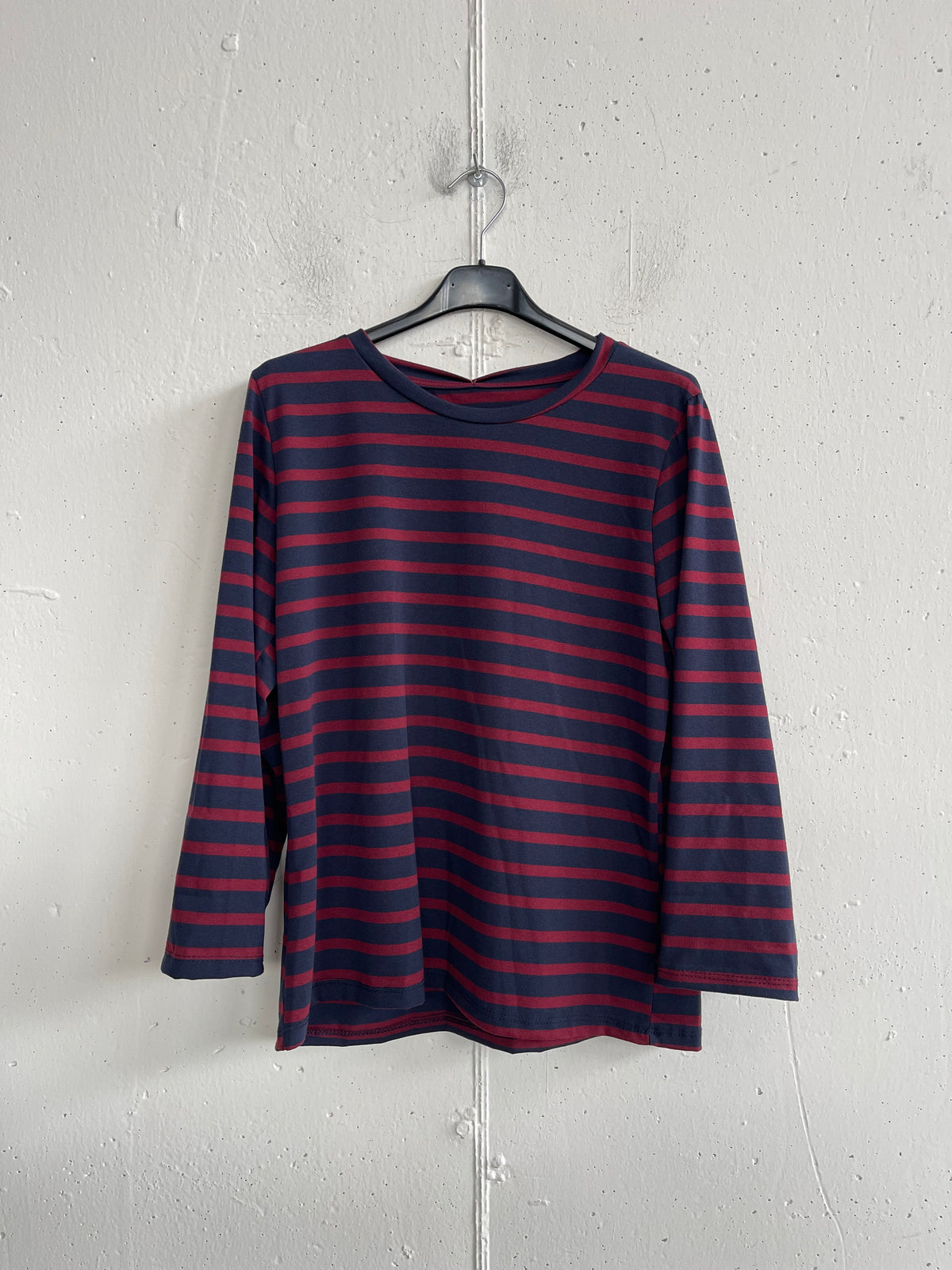 Maglia a maniche lunghe a righe