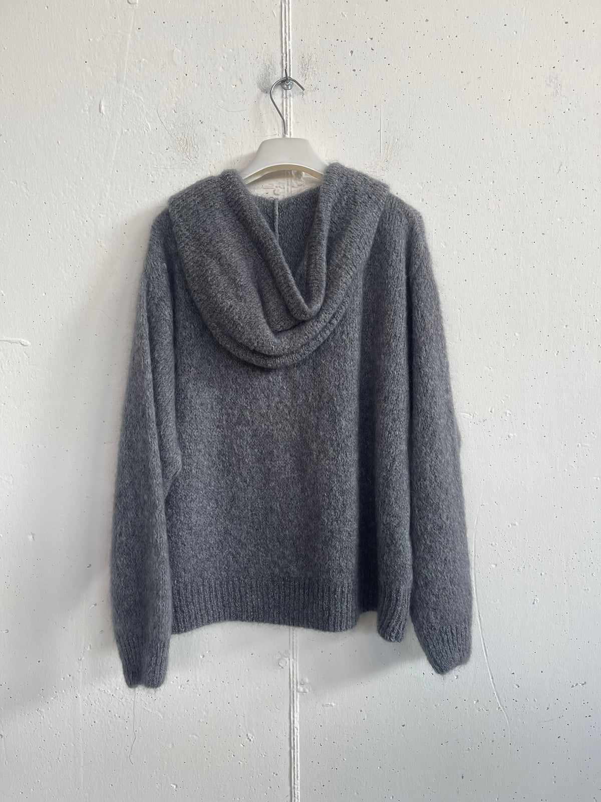 Felpa mohair con zip