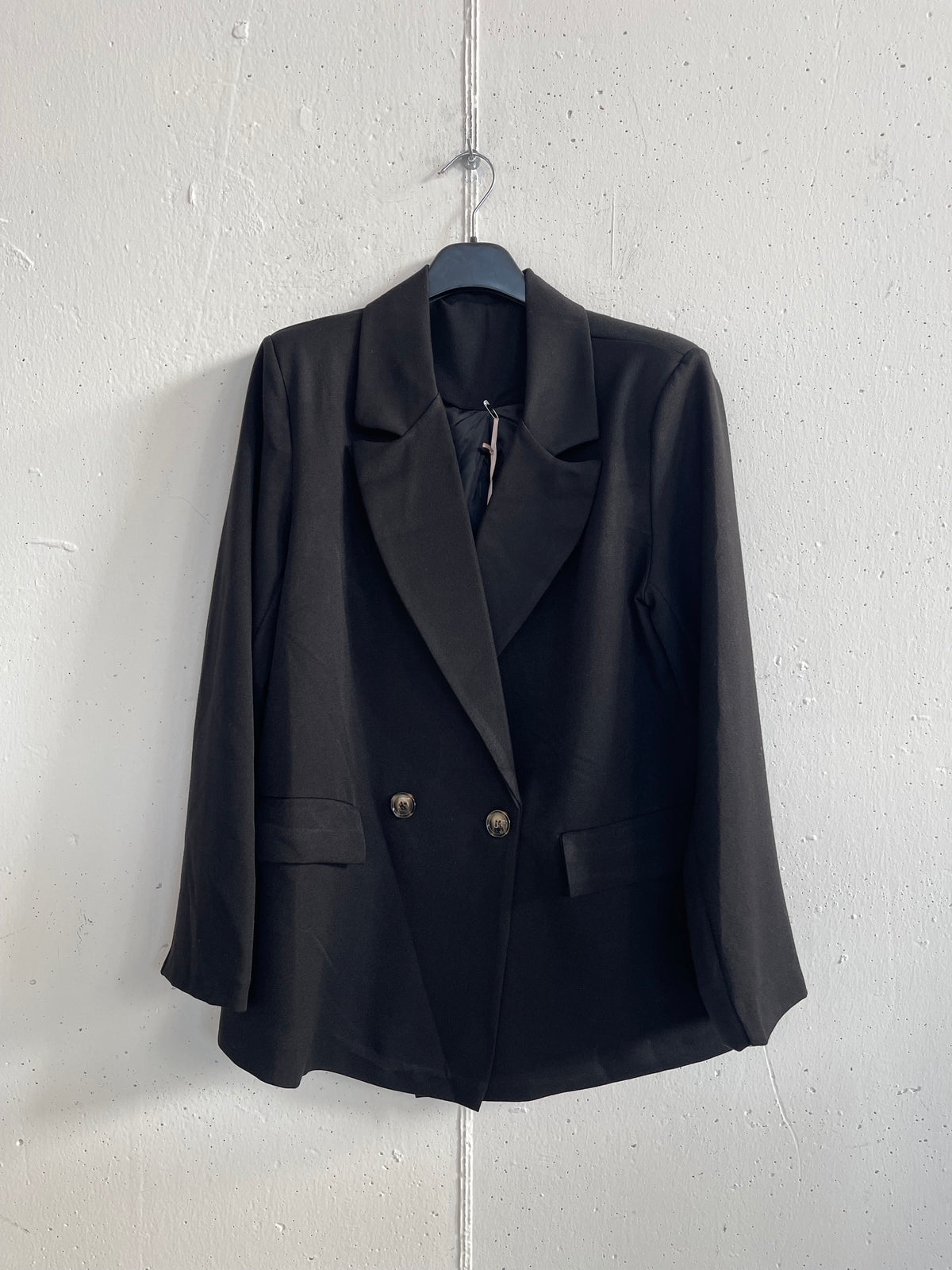 Blazer doppiopetto con collo a rever