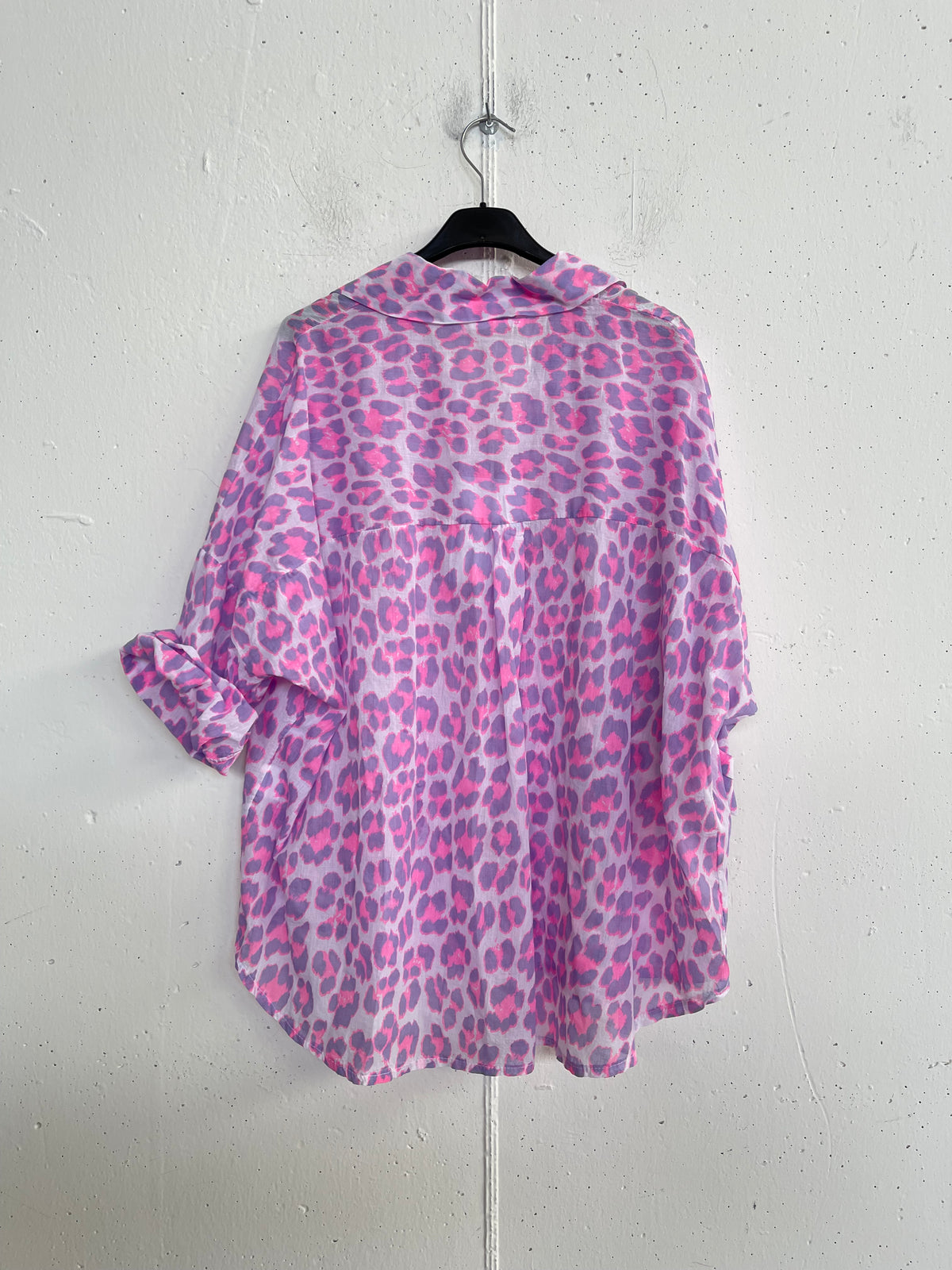Camicia Leopard Fluo