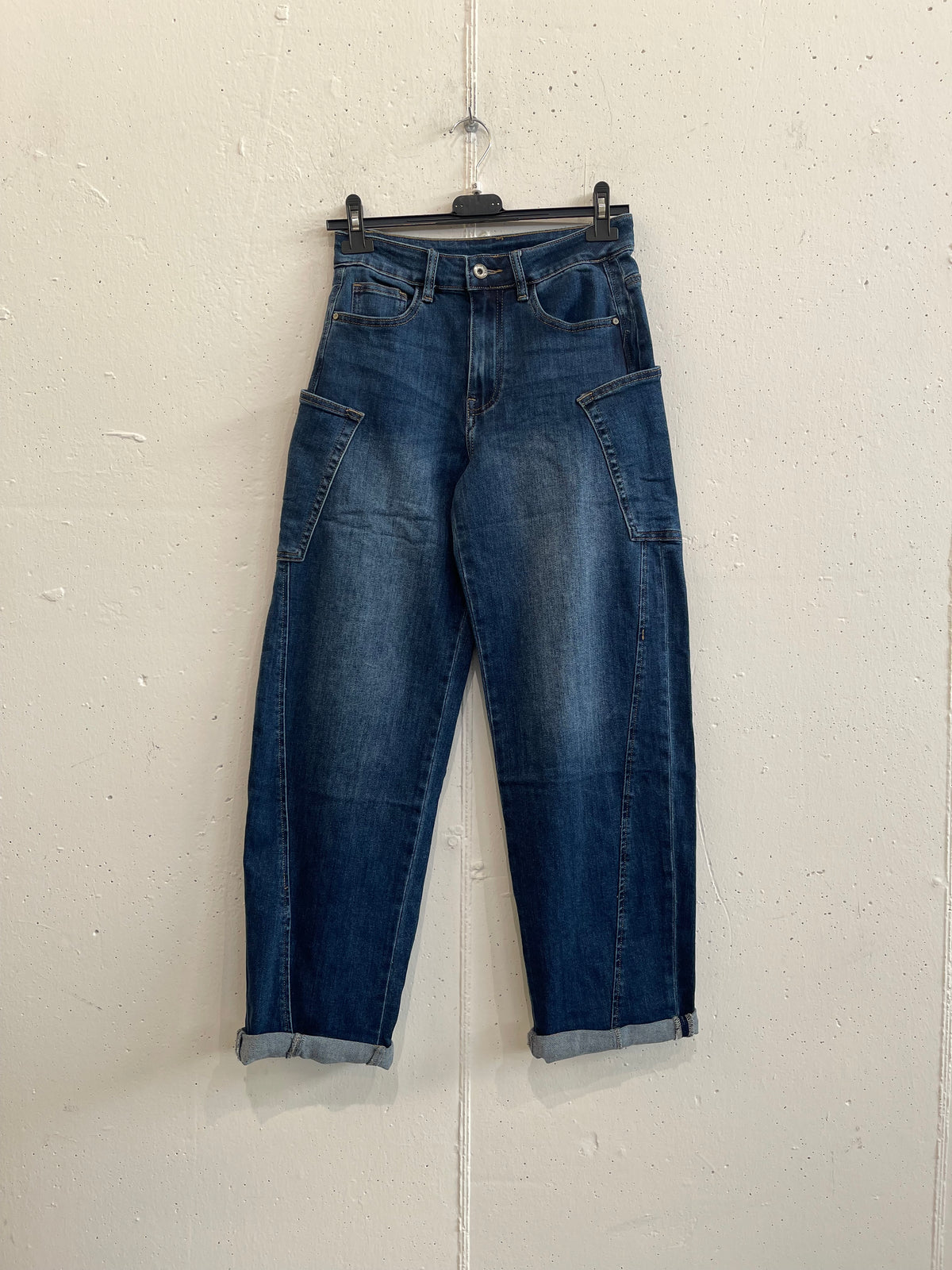 Jeans balloon con tasconi