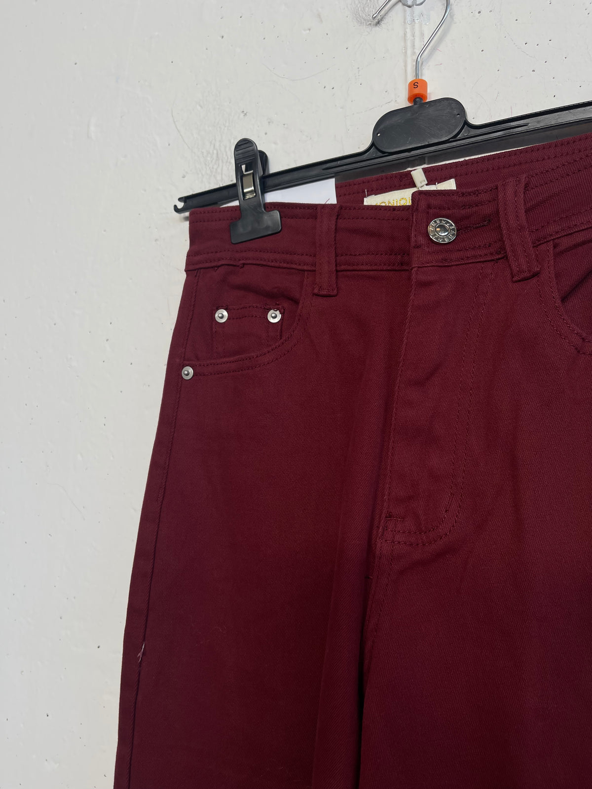 Jeans Palazzo bordeaux