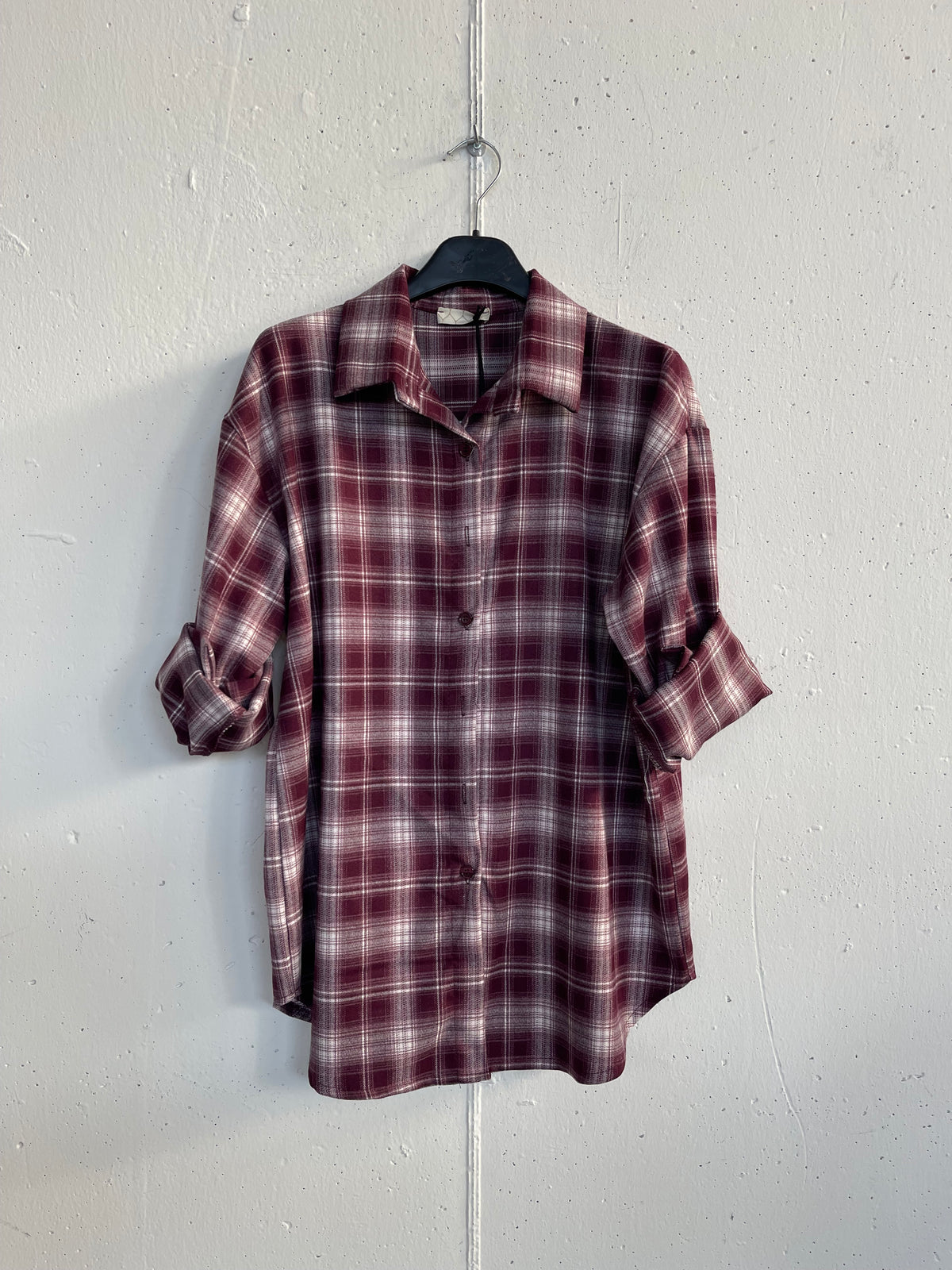Camicia boscaiolo in misto viscosa