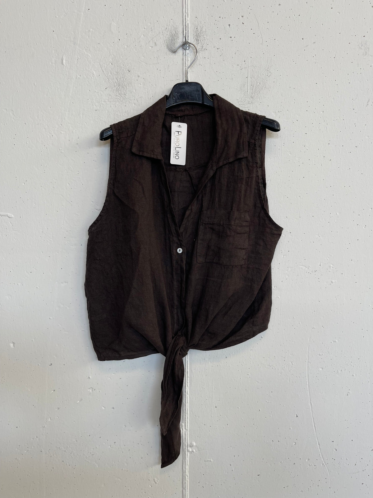 Gilet PinUp 100% lino