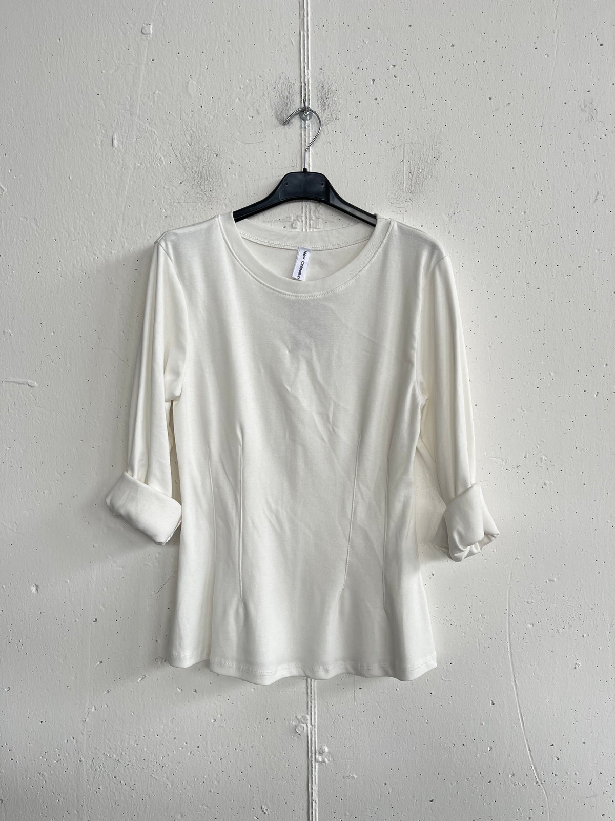 Maglia a manica lunga effetto corpetto