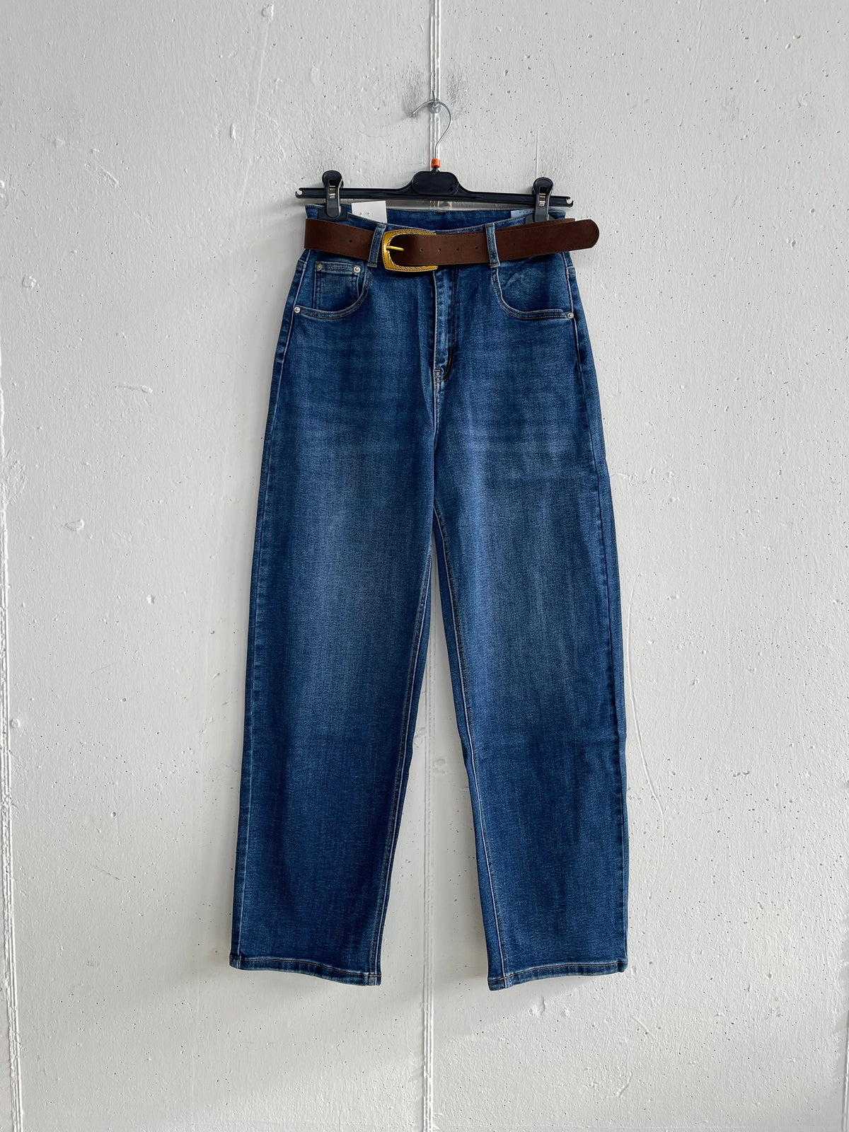 Jeans balloon con cintura