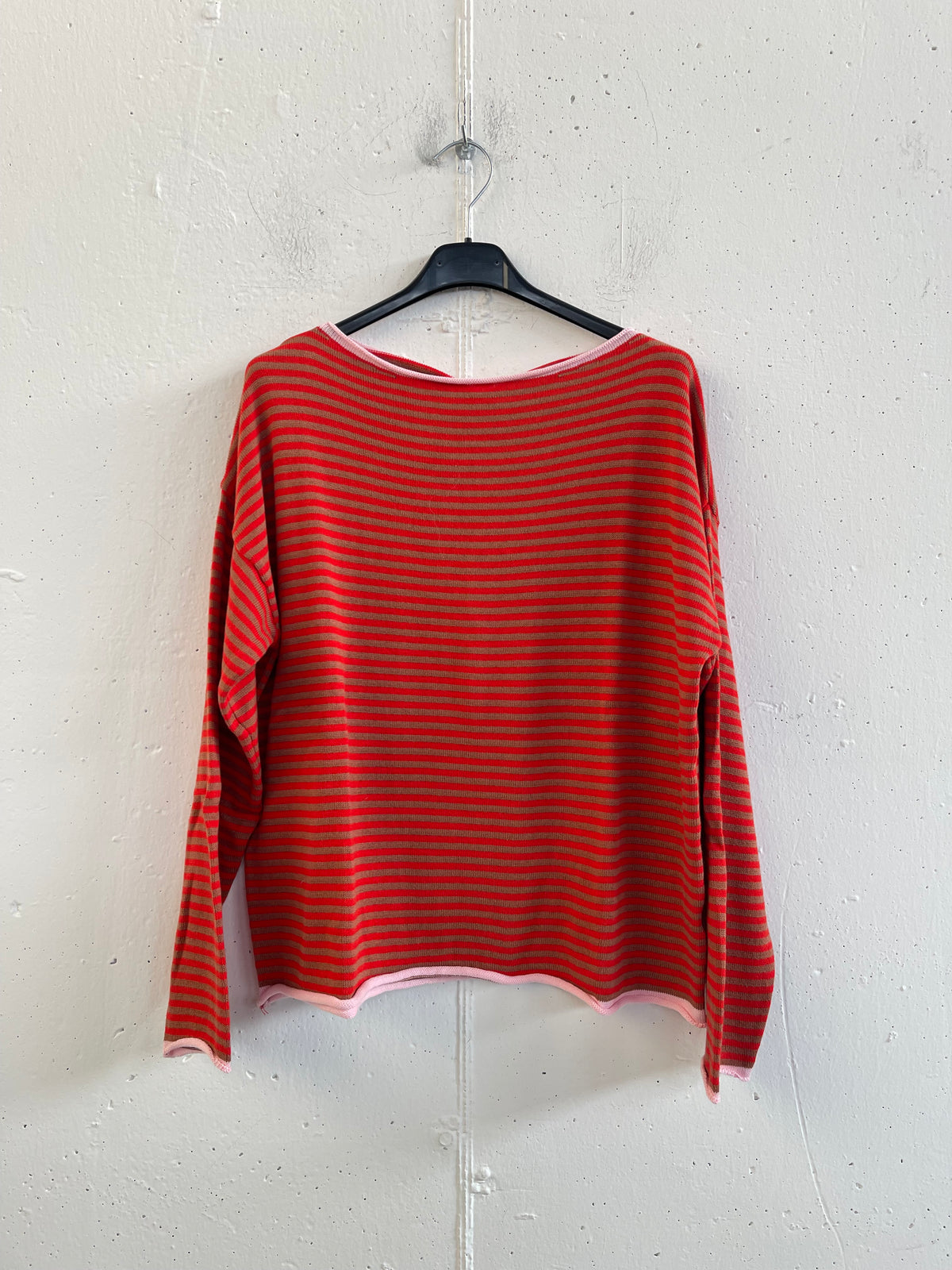 Pull morbido a righine