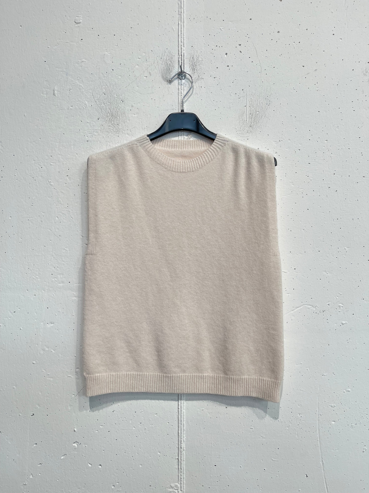 Gilet slim misto lana