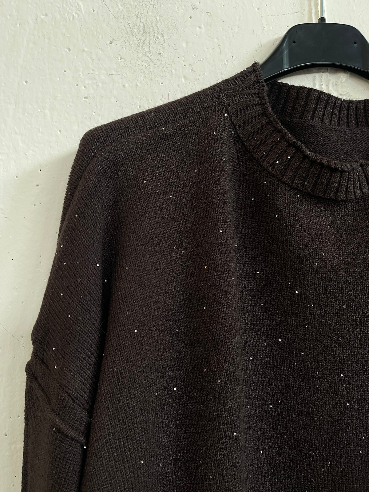 Pull mini paillettes