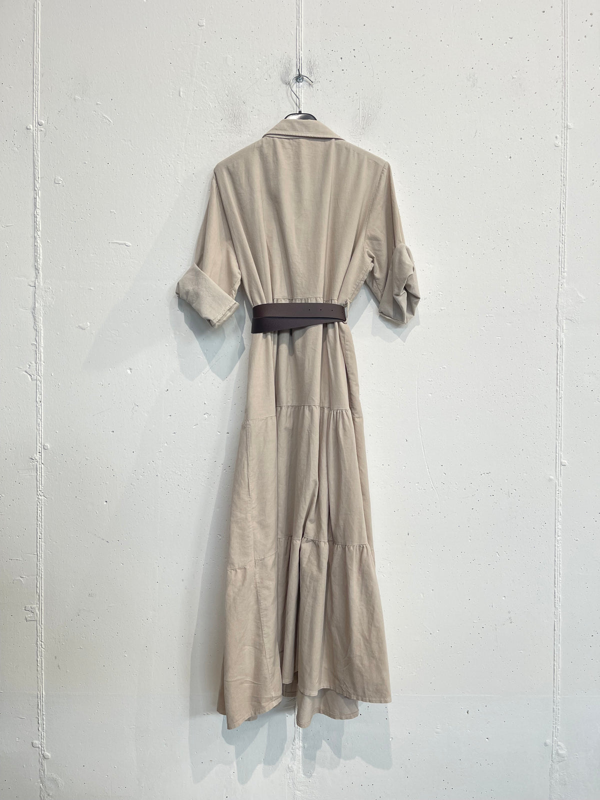 Abito in velluto 1000 righe 100% cotone