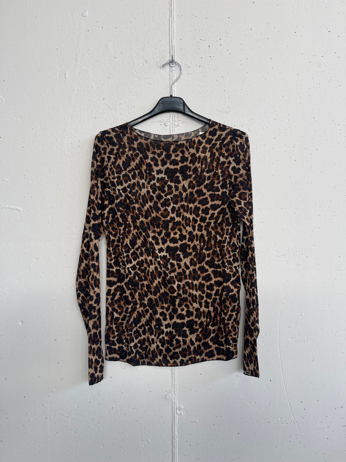 Sottogiacca in cashmere LEOPARD