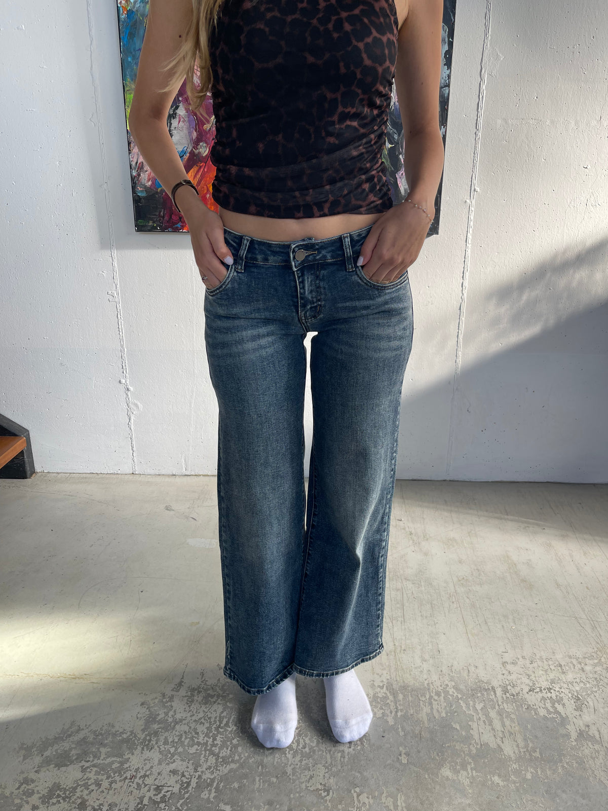 Jeans a vita bassa