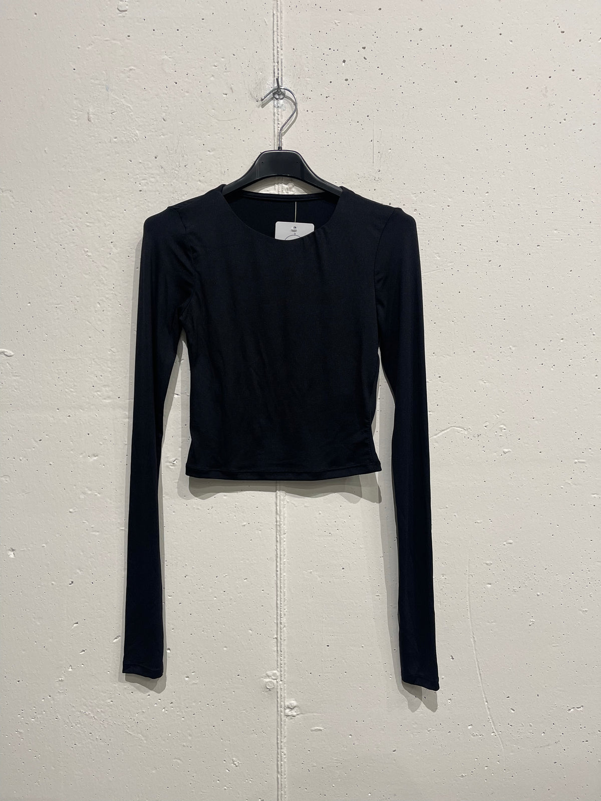 T-shirt girocollo in lycra
