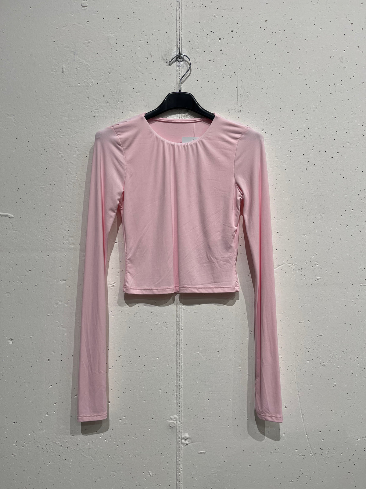 T-shirt girocollo in lycra