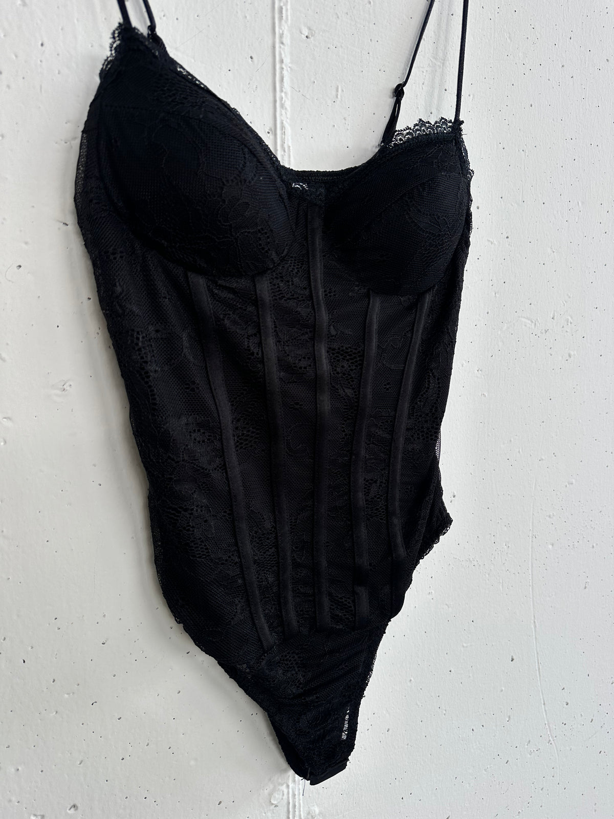 Body pizzo trasparente