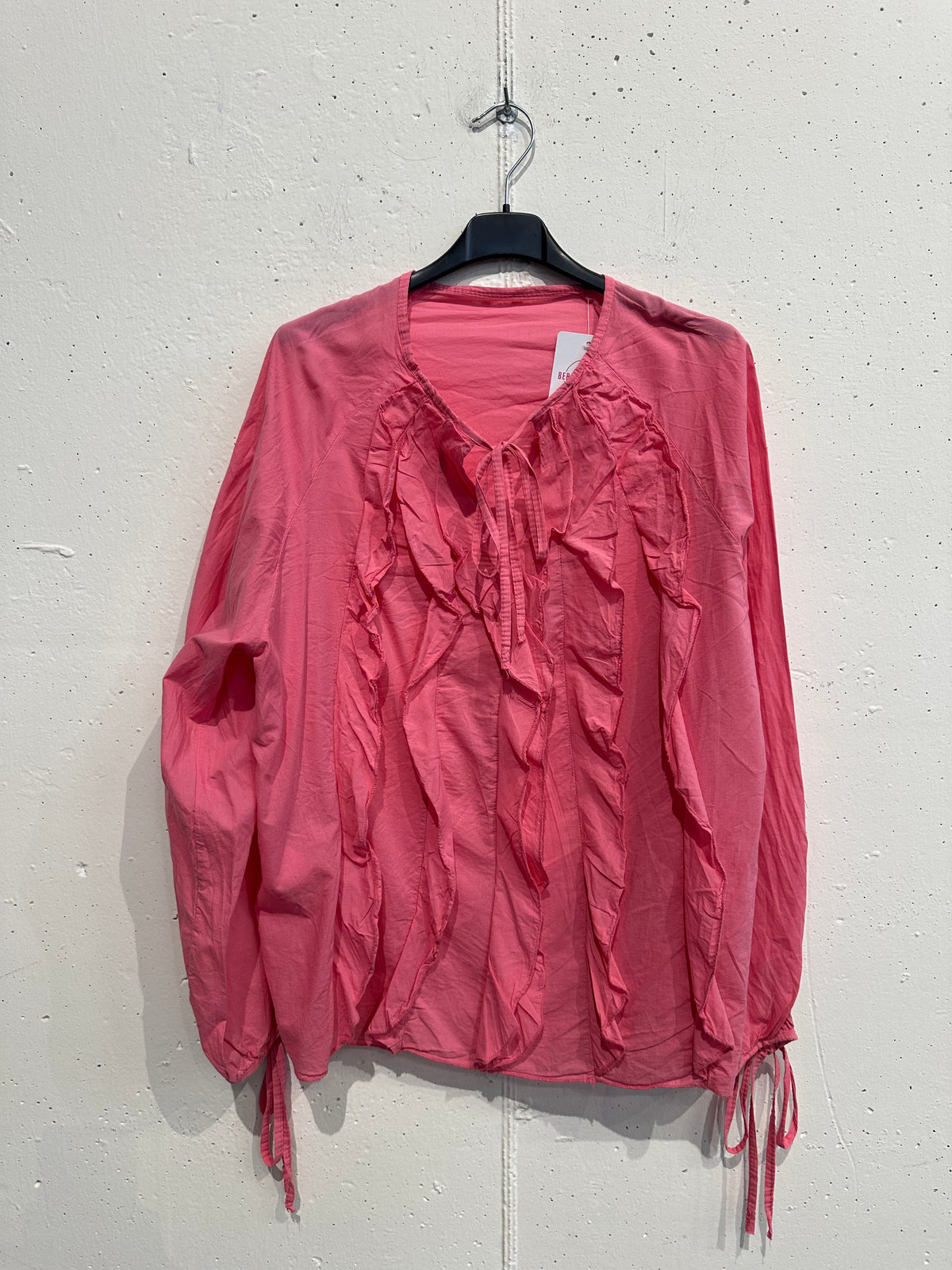 Camicia con jabot