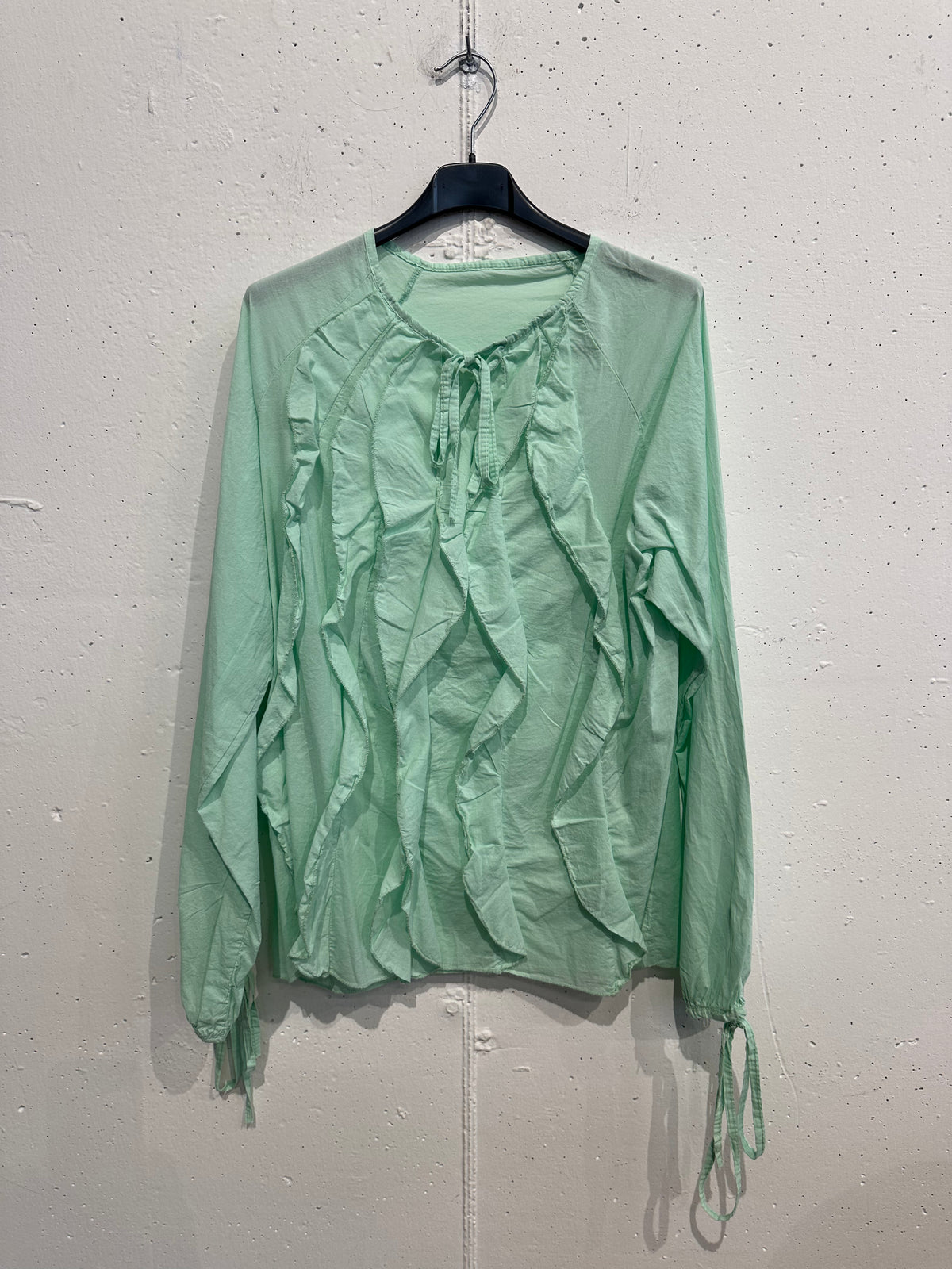 Camicia con jabot