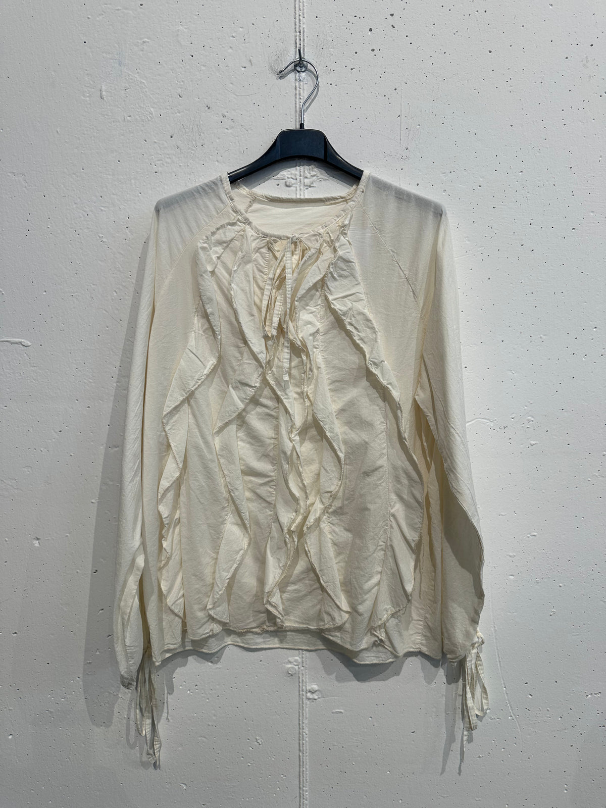 Camicia con jabot