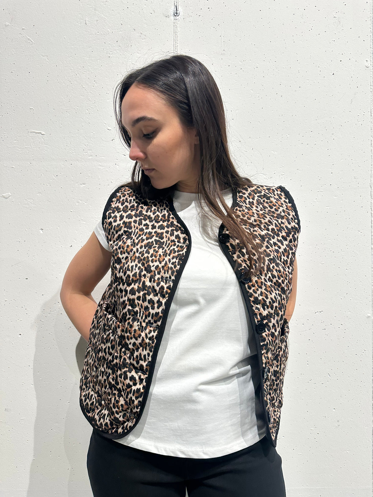 Gilet Leopard