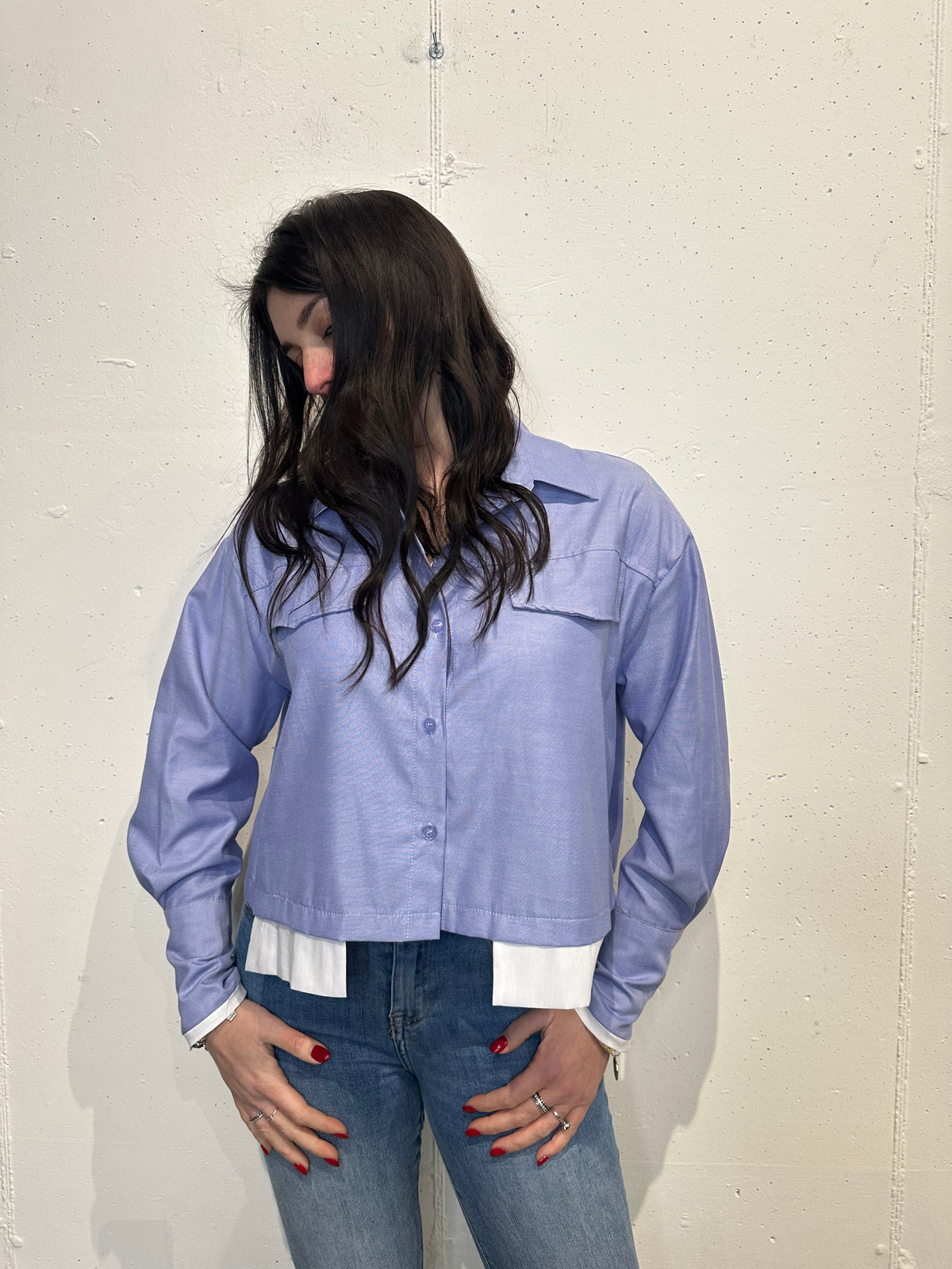 Camicia crop