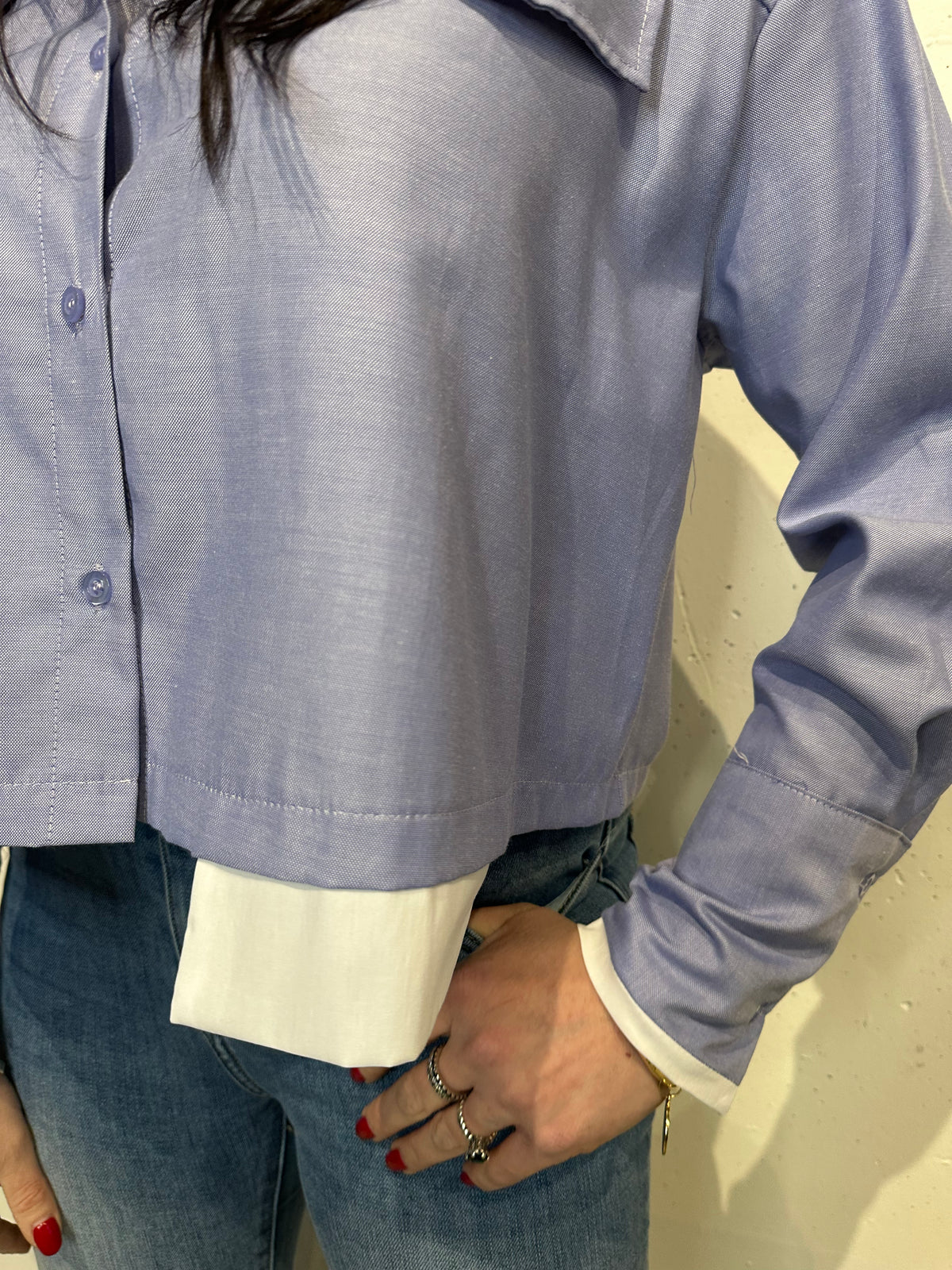 Camicia crop