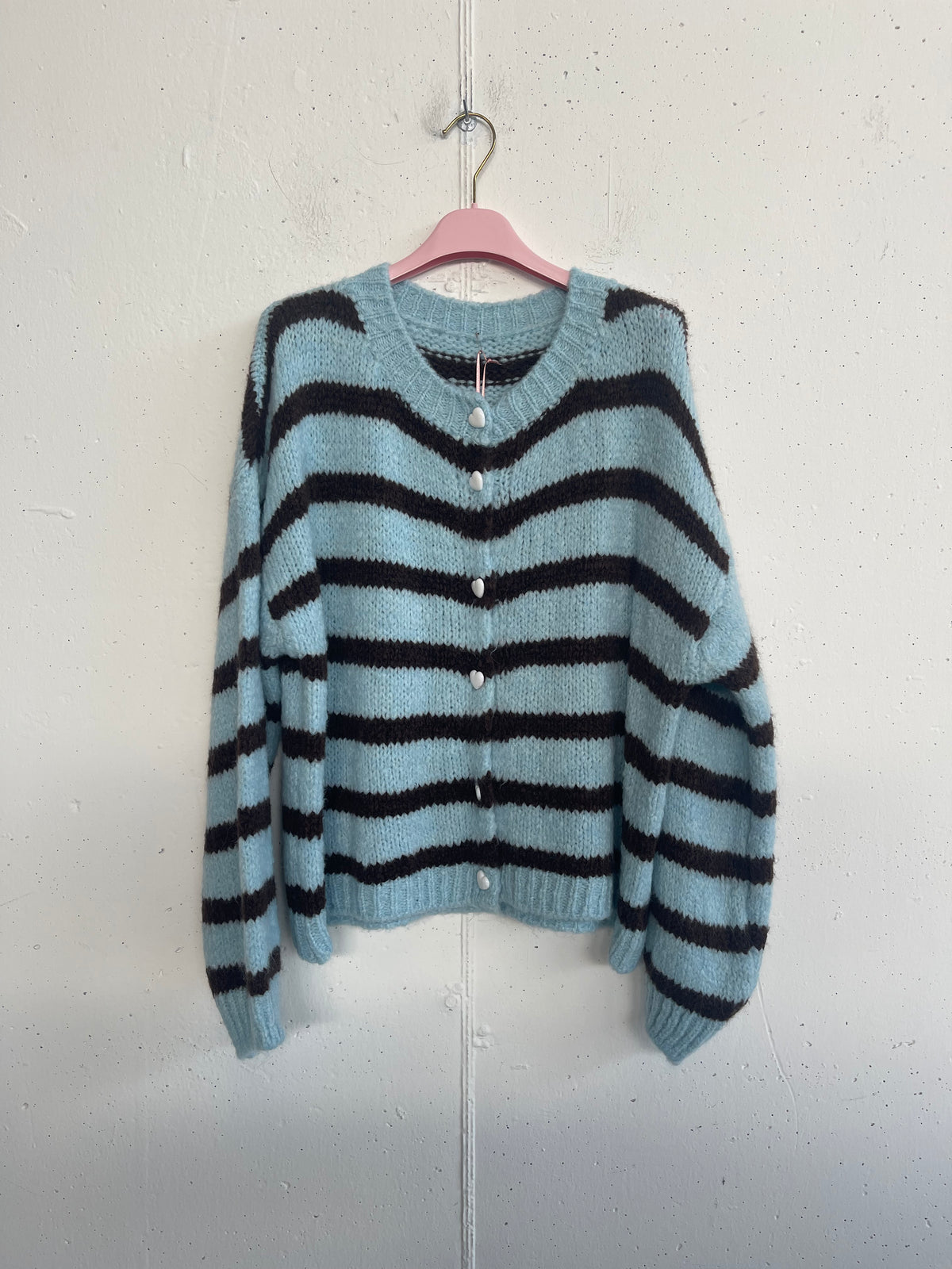 Cardigan a righe