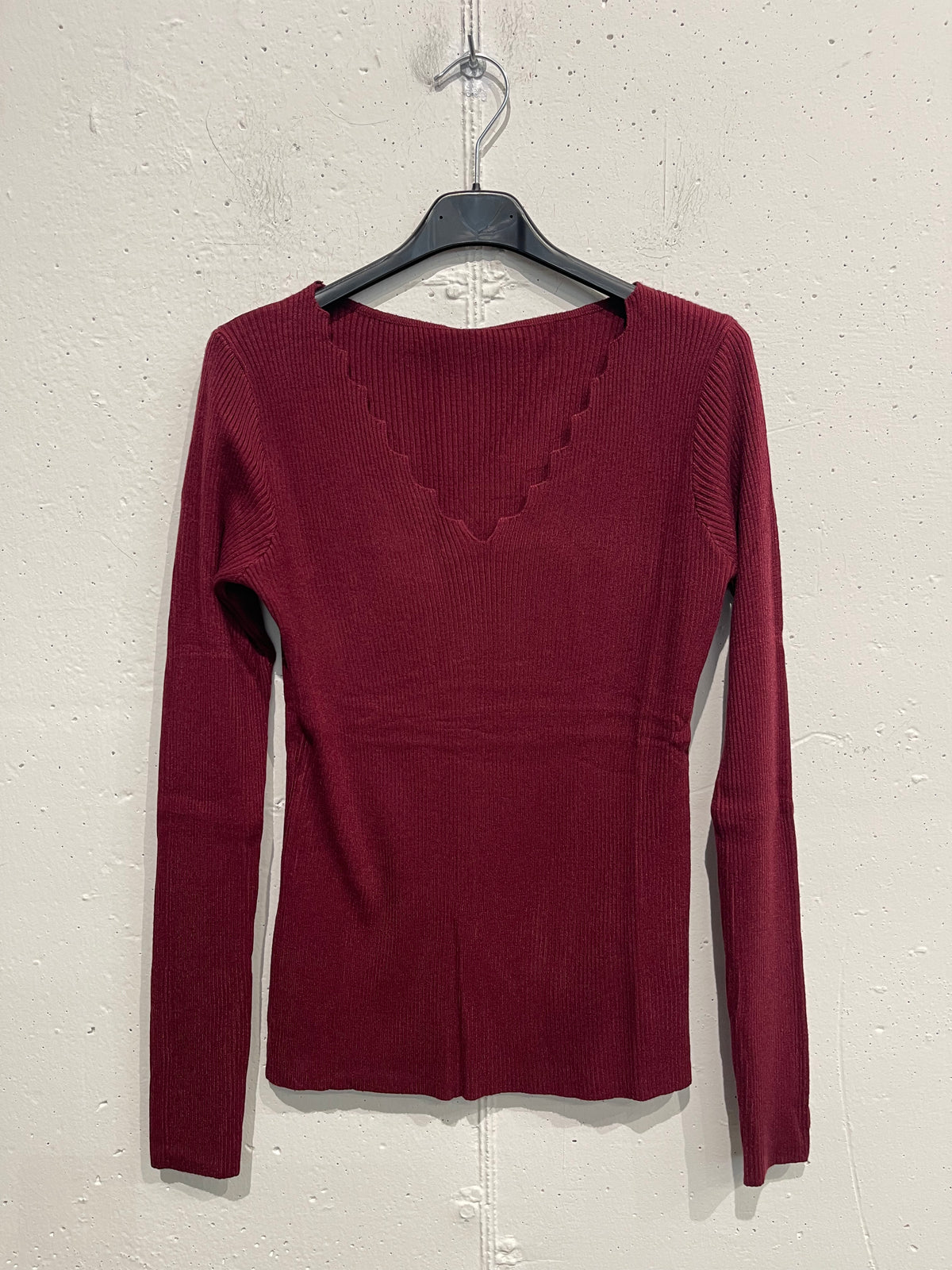 Pull scollo zig zag