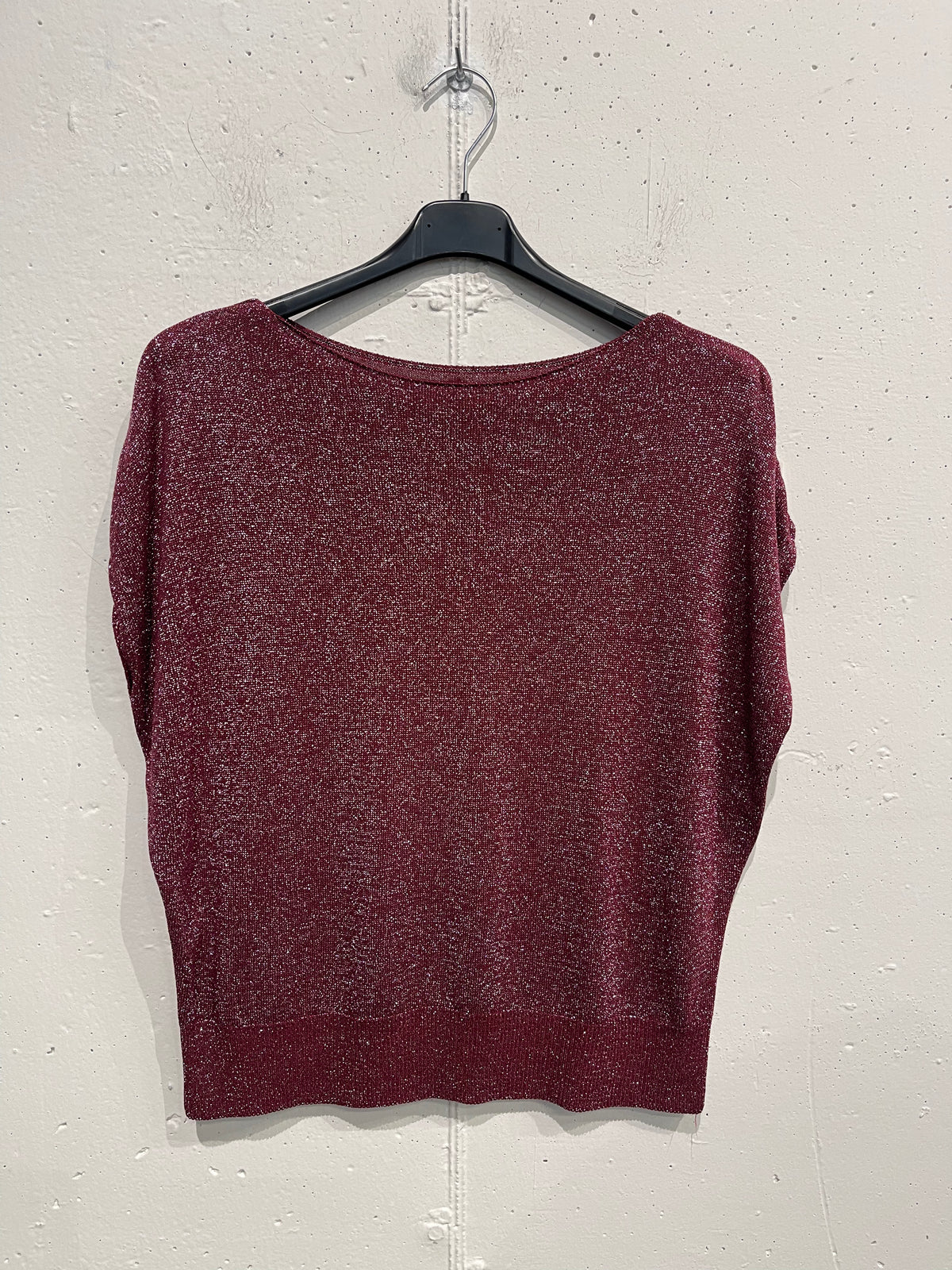 Maglia morbida in lurex