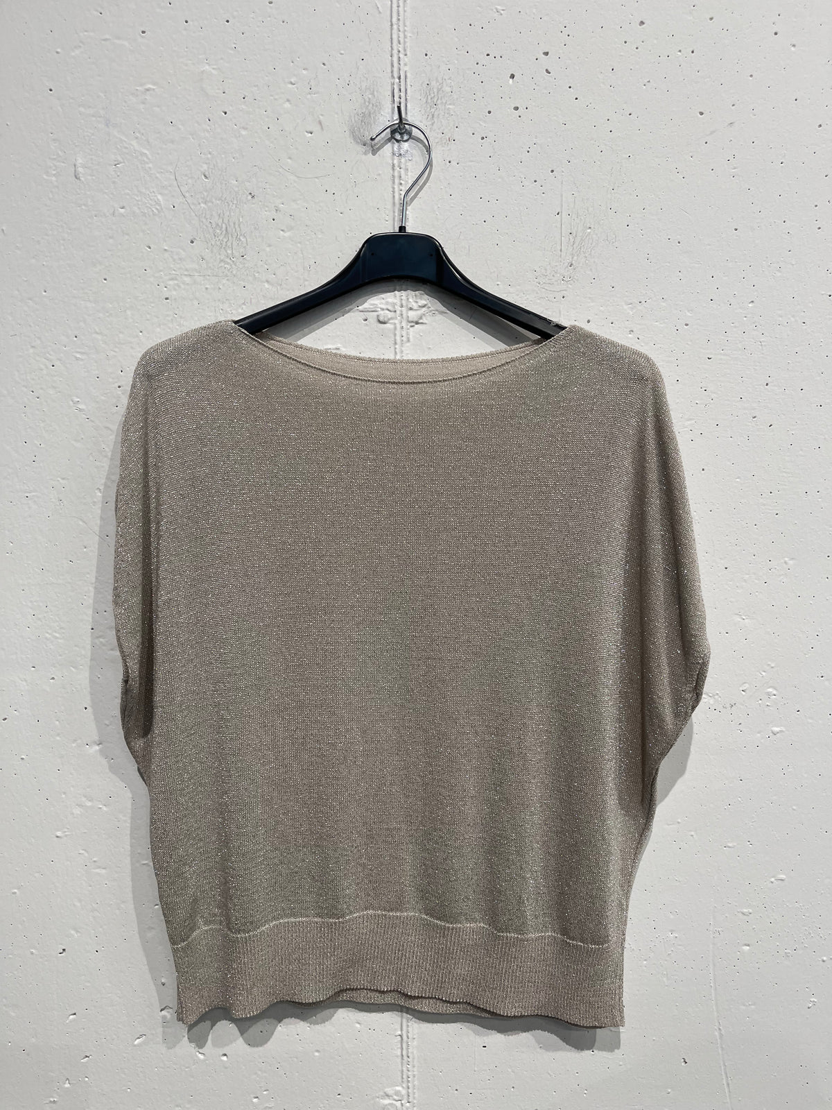 Maglia morbida in lurex