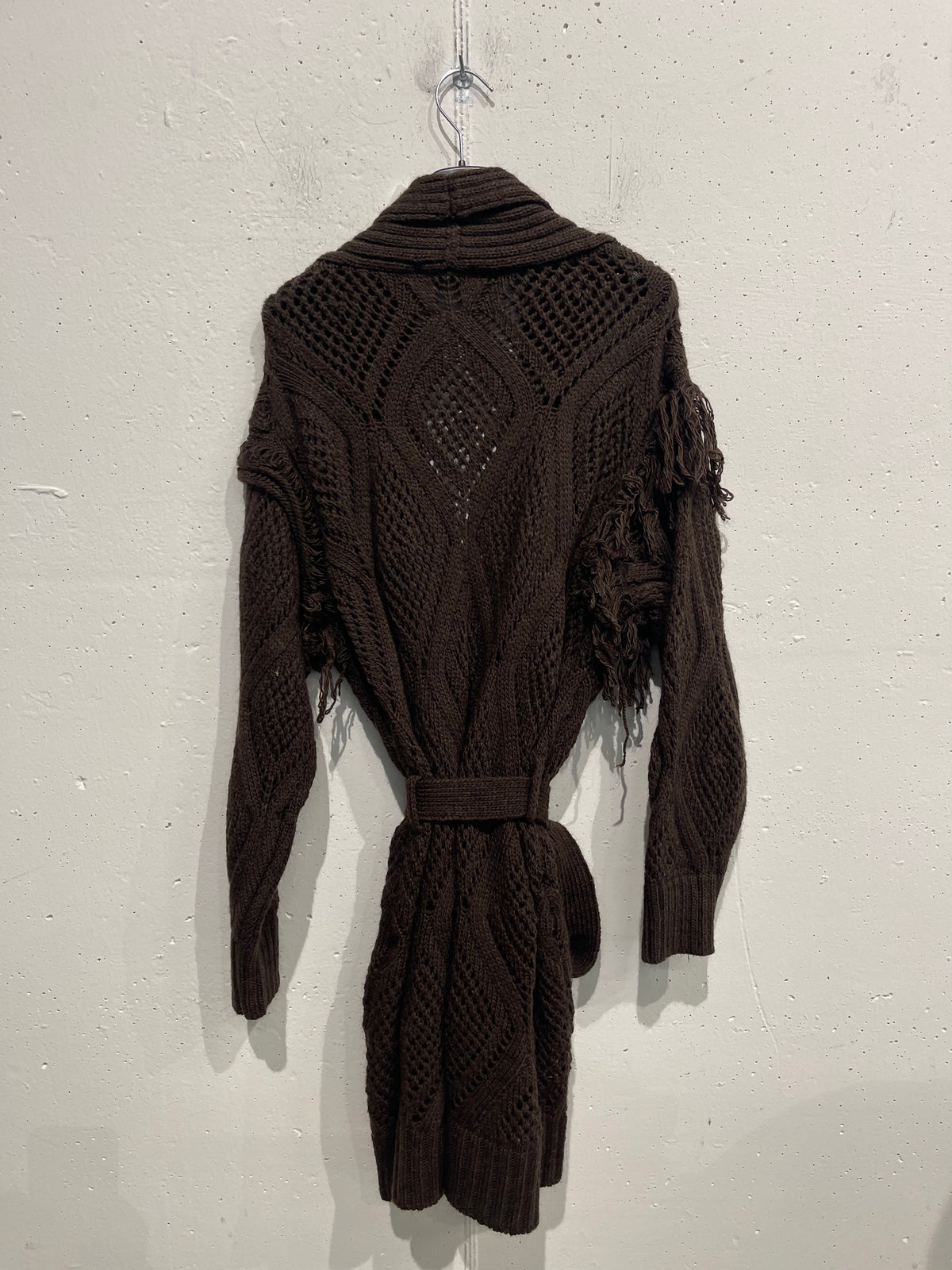 Cardigan traforato