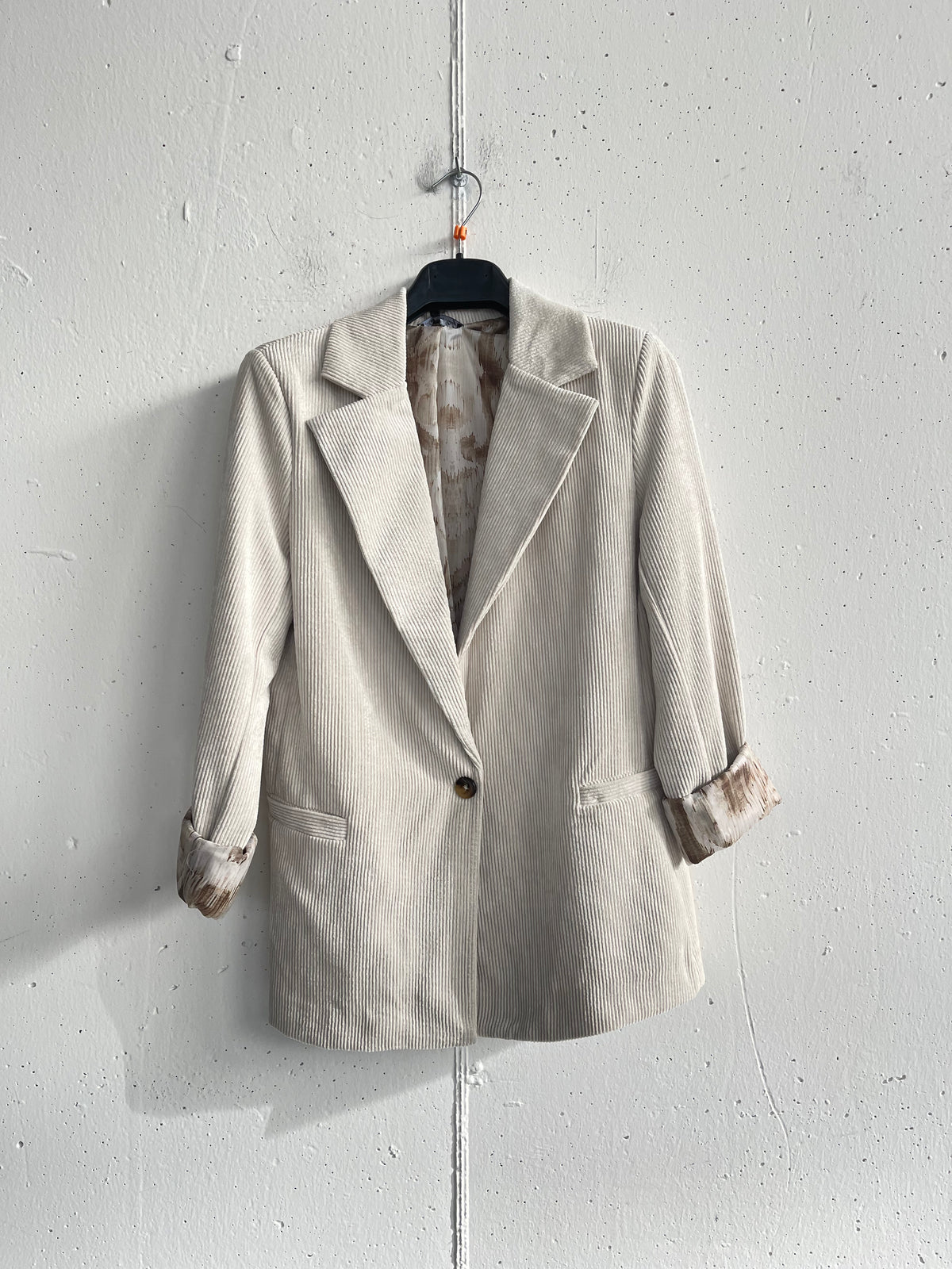 Blazer in velluto