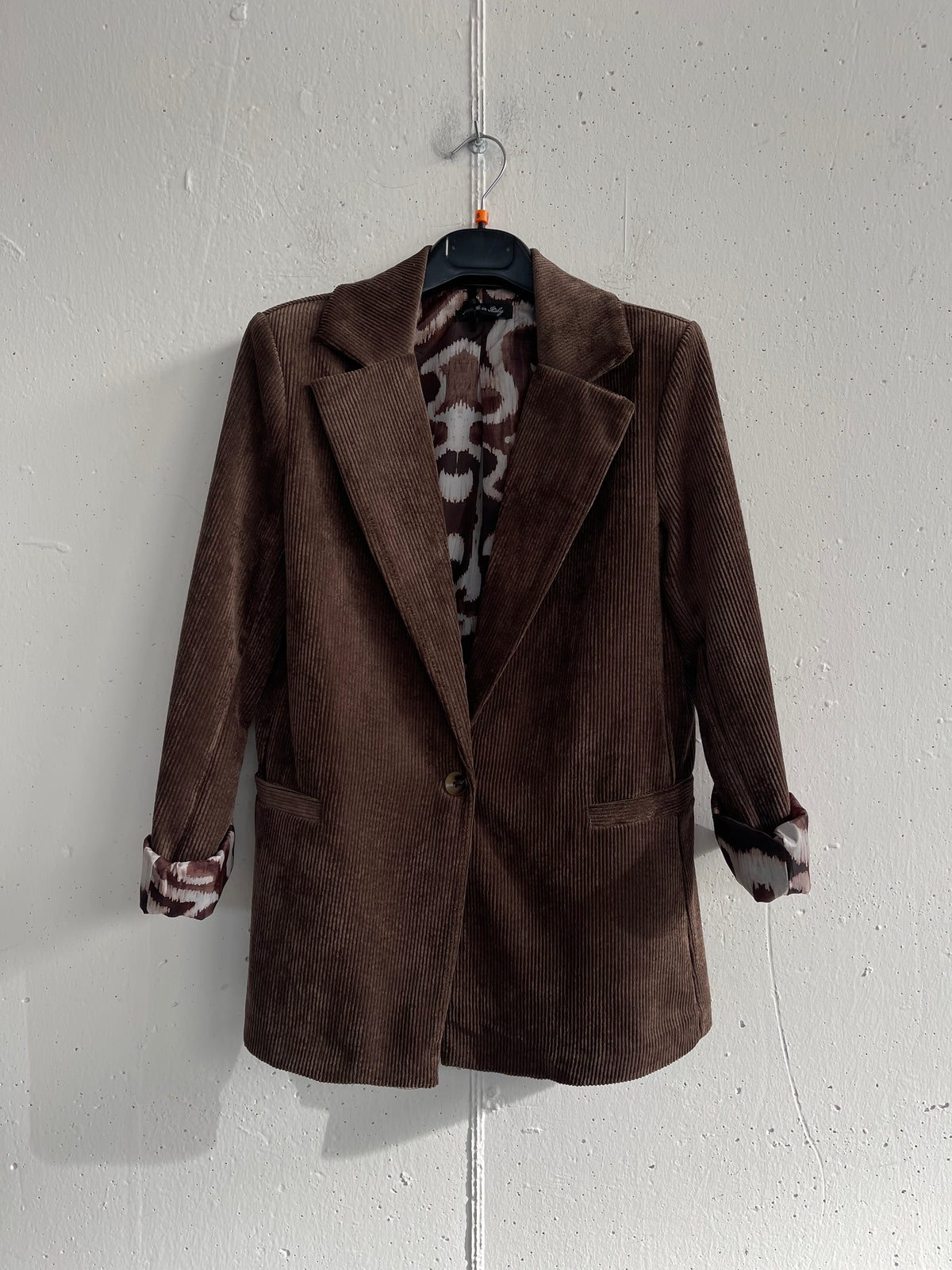 Blazer in velluto