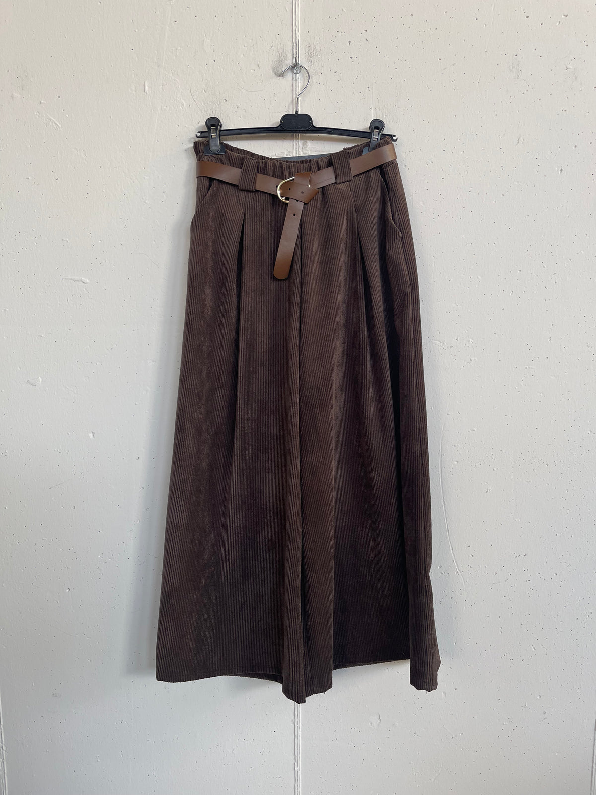 Pantalone velluto cento righe