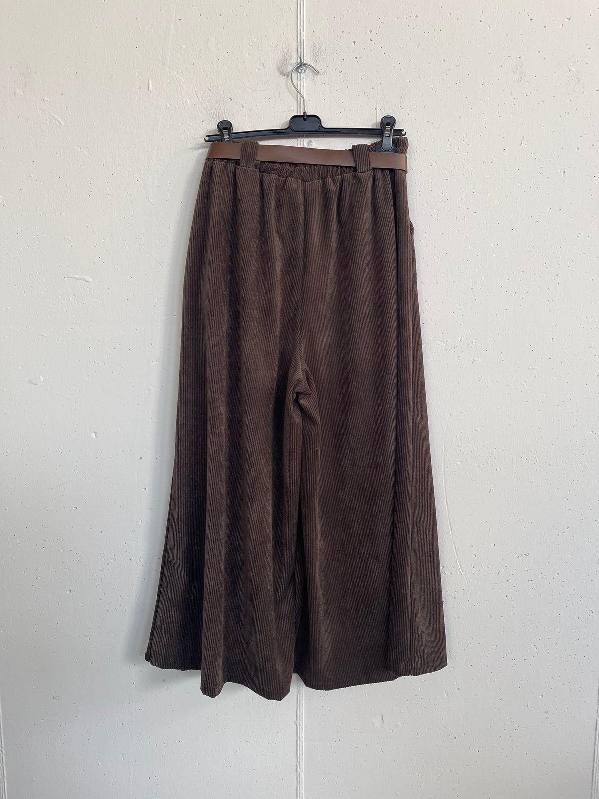 Pantalone velluto cento righe