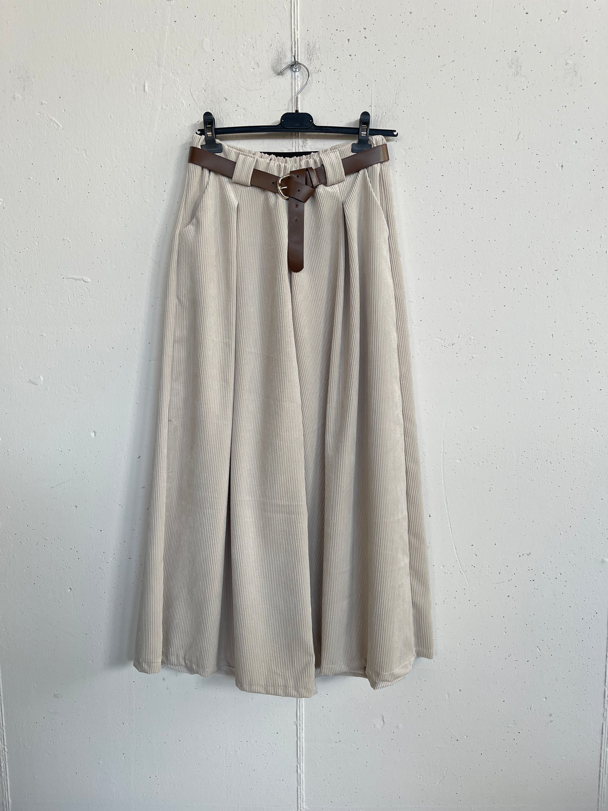 Pantalone velluto cento righe