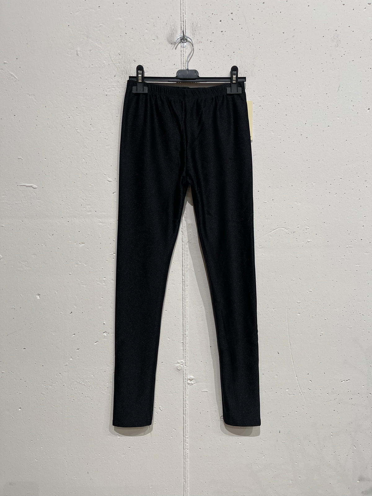 Leggings felpato satinato