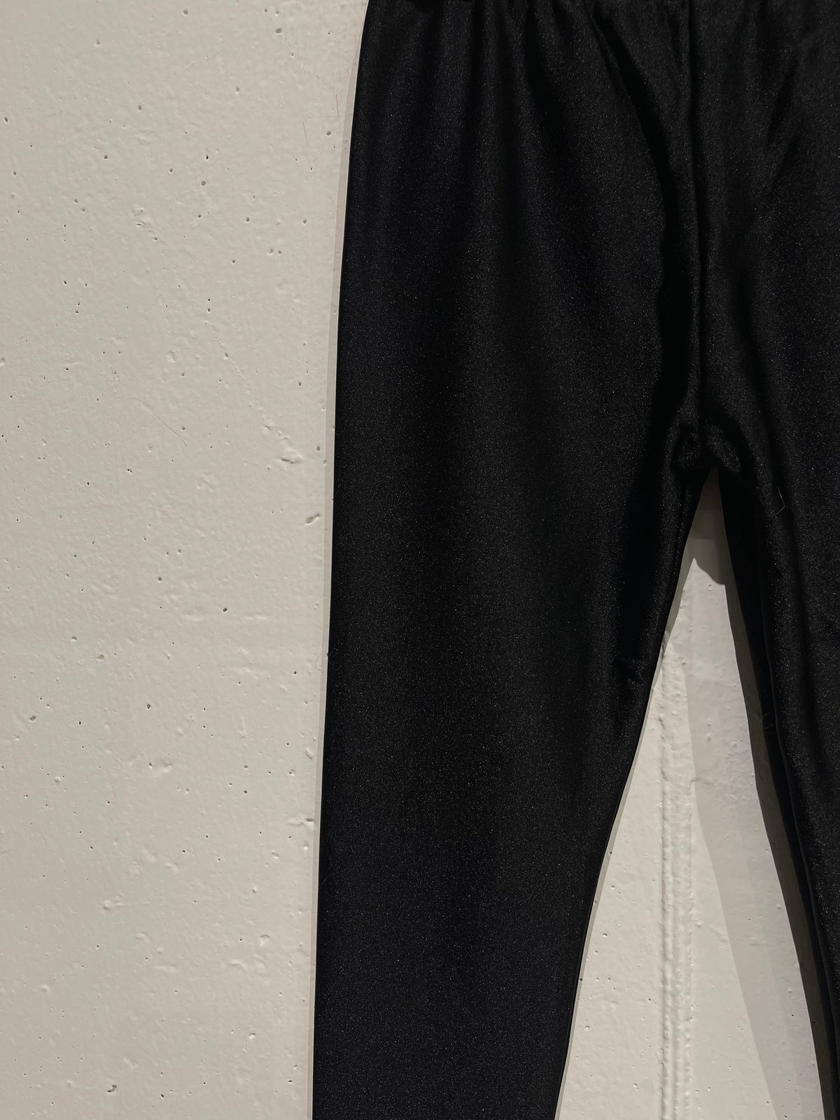 Leggings felpato satinato