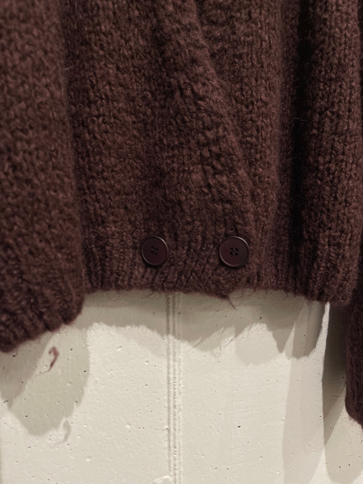 Cardigan in misto mohair