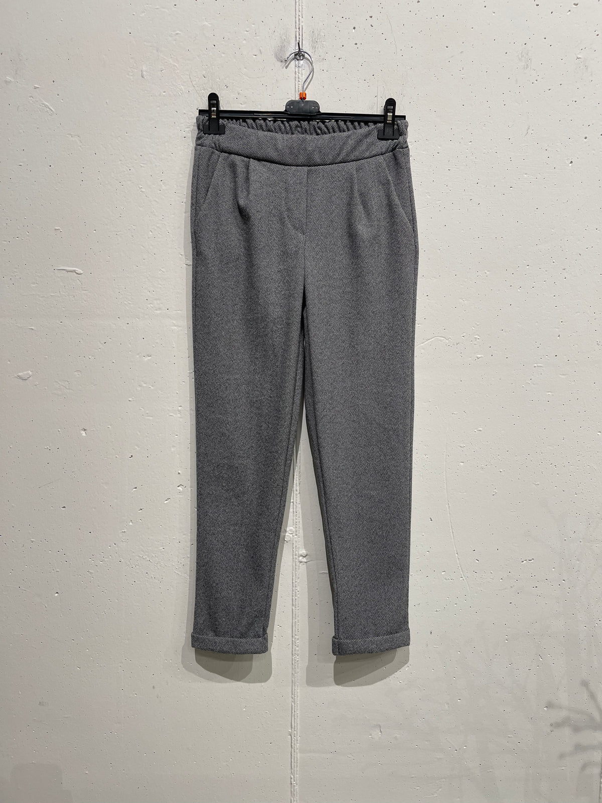 Pantalone office con spina pesce